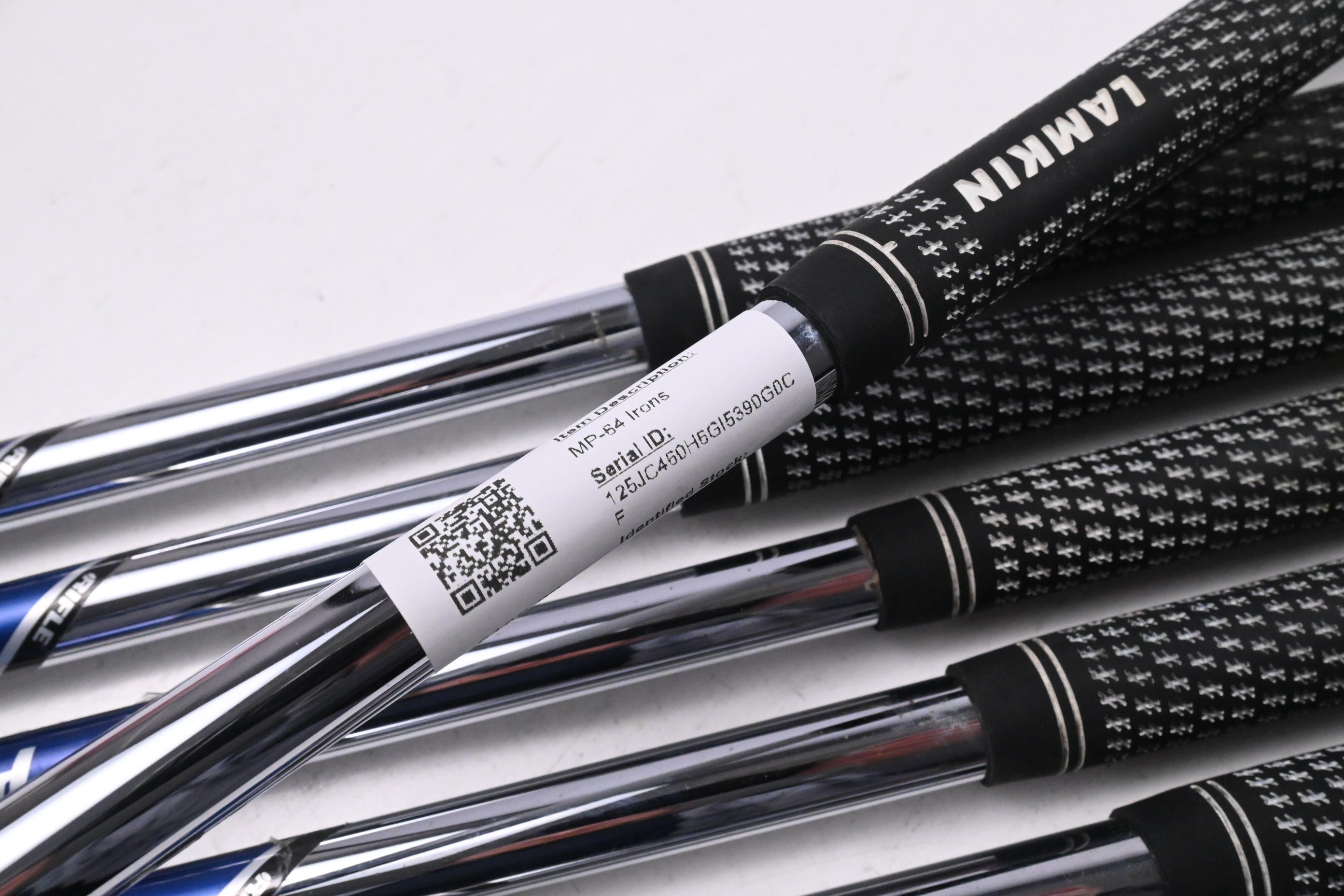Mizuno MP-64 Irons / 4-PW / Stiff Flex Project X Rifle Shafts