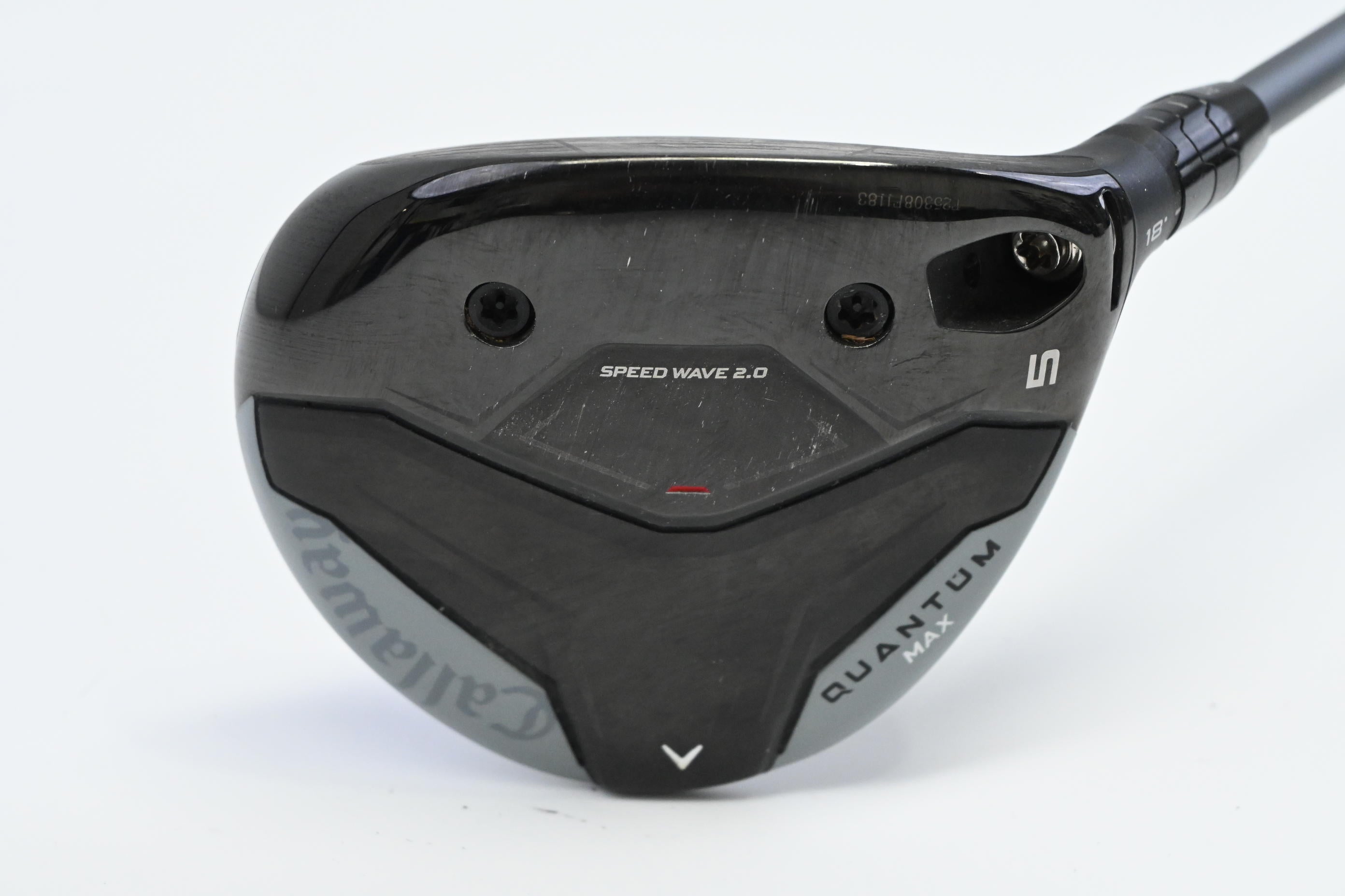 Callaway Quantum Max #5 Wood / 18 Degree / Regular Flex Denali Frost Silver 60
