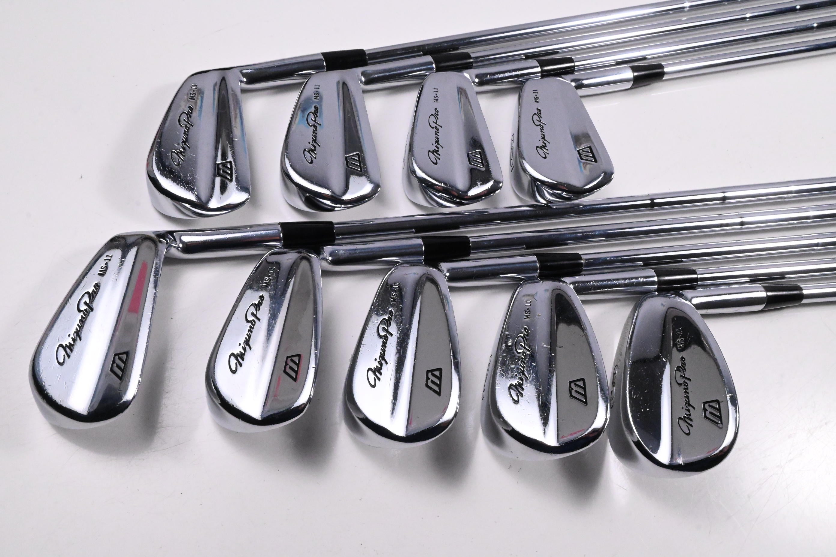 Mizuno Pro MS-11 Irons / 3-PW+SW / Regular Flex Mizuno Steel Shafts