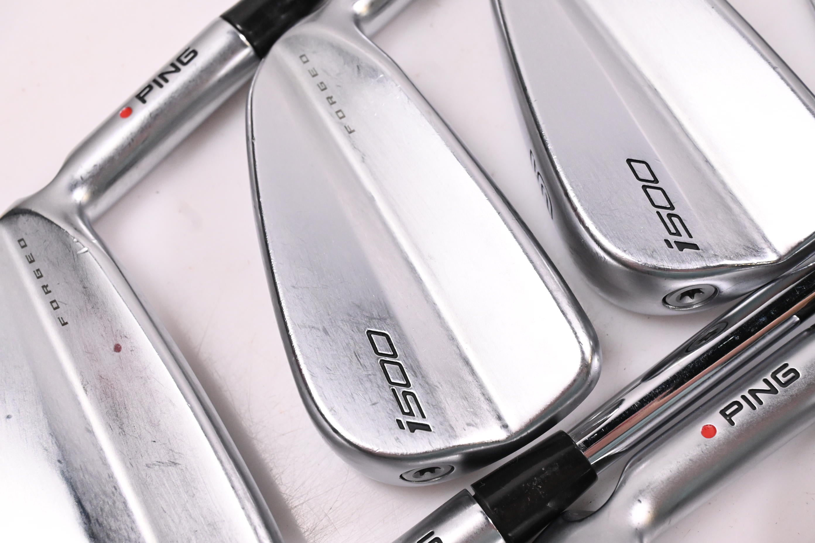 Ping i500 Irons / 3-PW / Red Dot / Stiff Flex N.S.Pro Modus3 Tour 105 Shafts