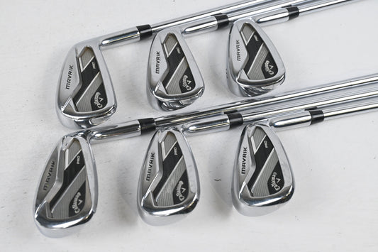 Callaway Mavrik Pro Irons / 6-PW+GW / Stiff Flex Elevate 105 Shafts