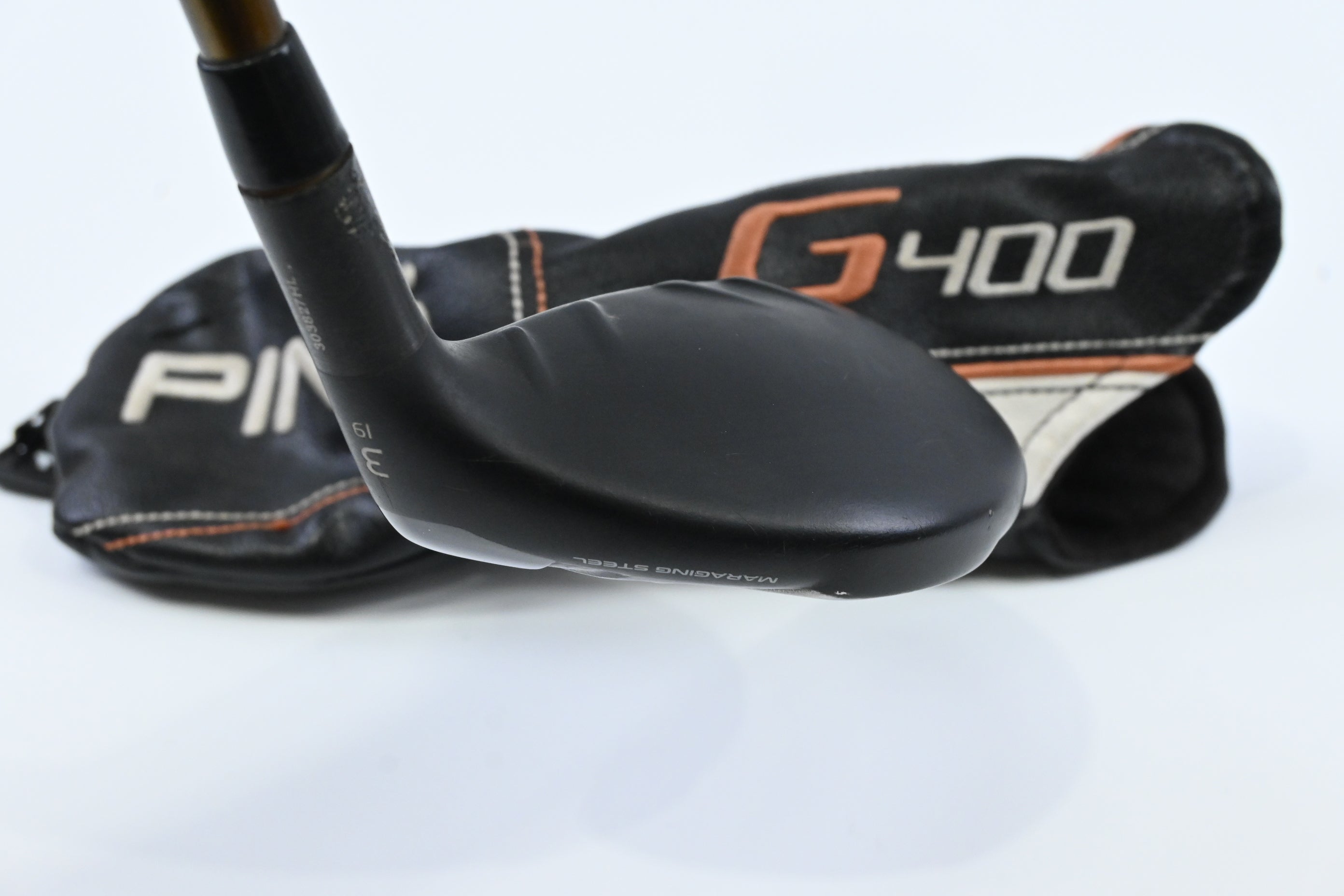 Ping G400 #3 Hybrid / 19 Degree / Stiff Flex Ping Alta CB 70 Shaft