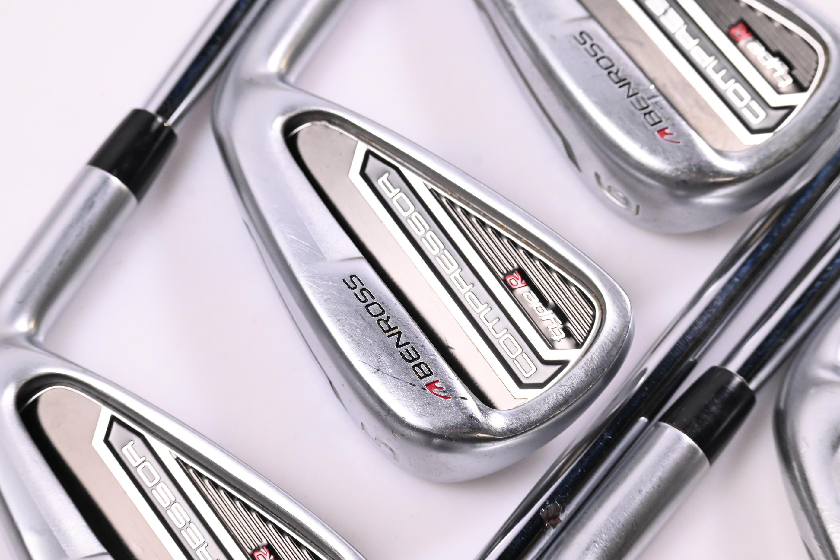 Benross HTX Compressor Type R Irons / 4-PW / Regular Flex KBS Tour 90 Shafts