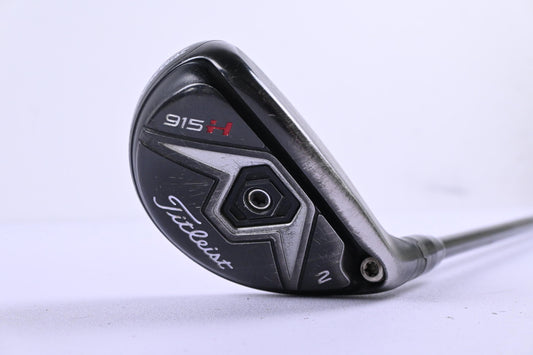 Titleist 915H #2 Hybrid / 18 Degree / Stiff Flex Aldila RIP Phenom 80 Shaft