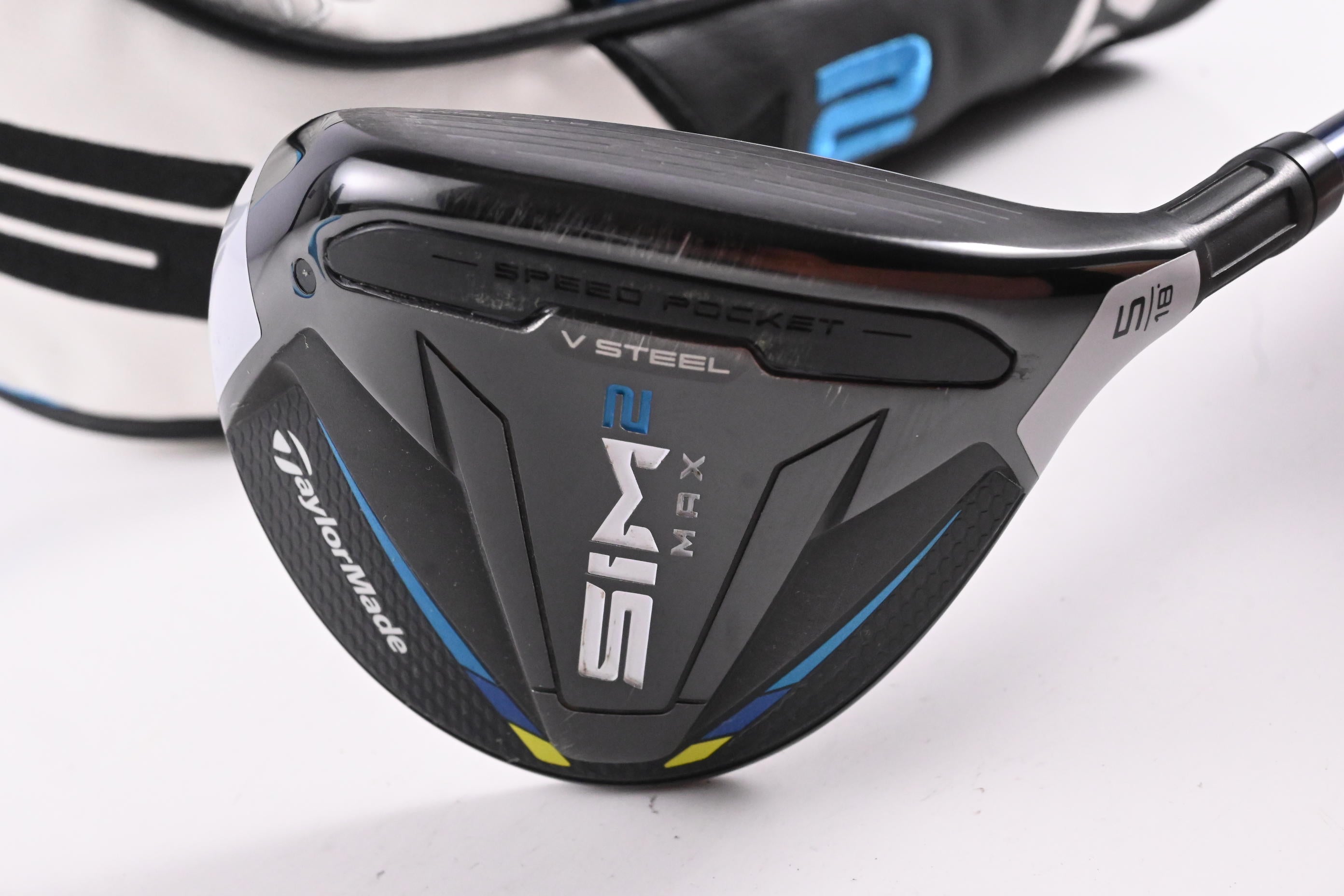 Taylormade SIM2 Max #5 Wood / 18 Degree / Regular Flex Ventus Blue 5 Shaft