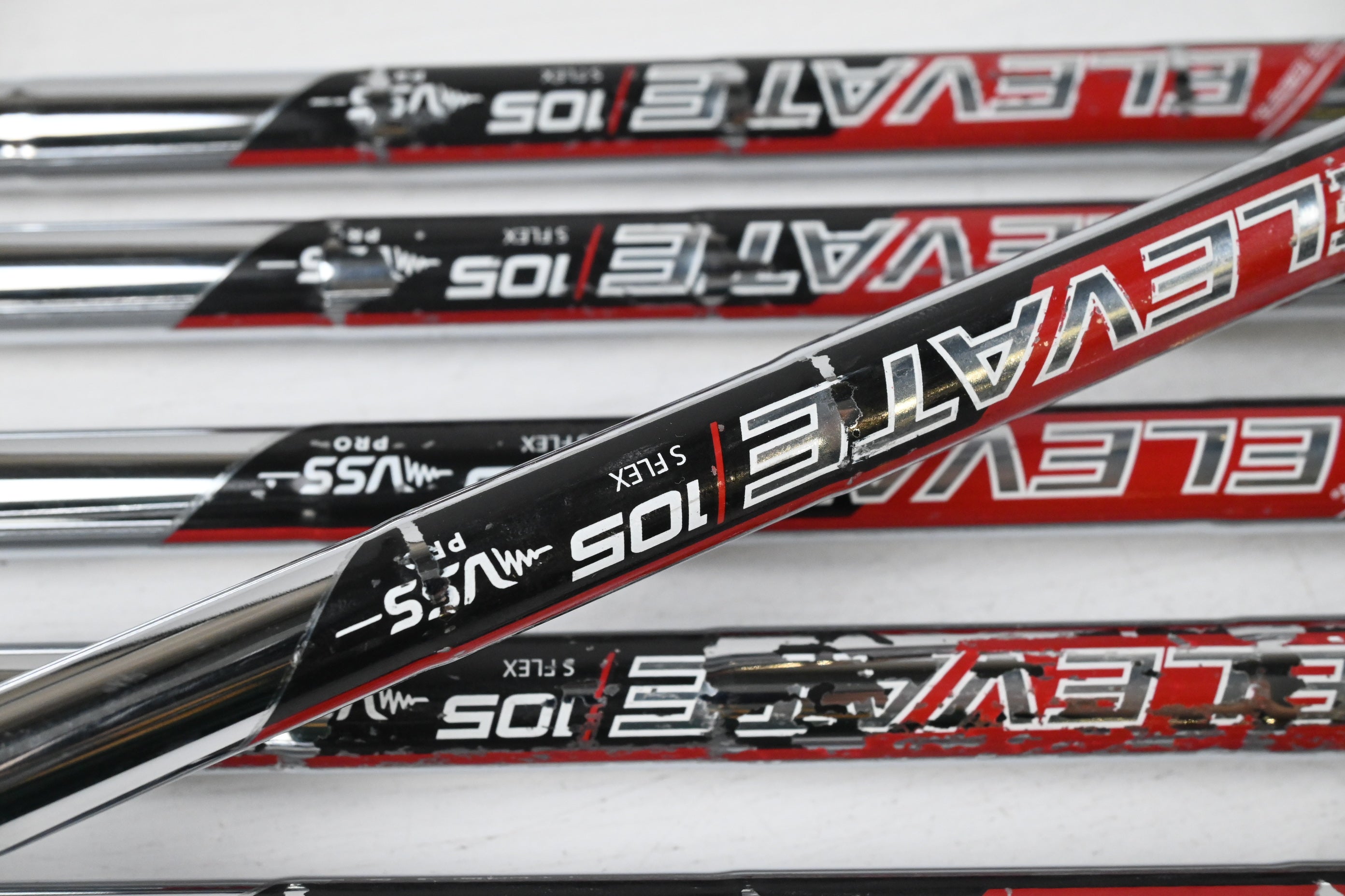 Callaway Mavrik Pro Irons / 6-PW+GW / Stiff Flex Elevate 105 Shafts