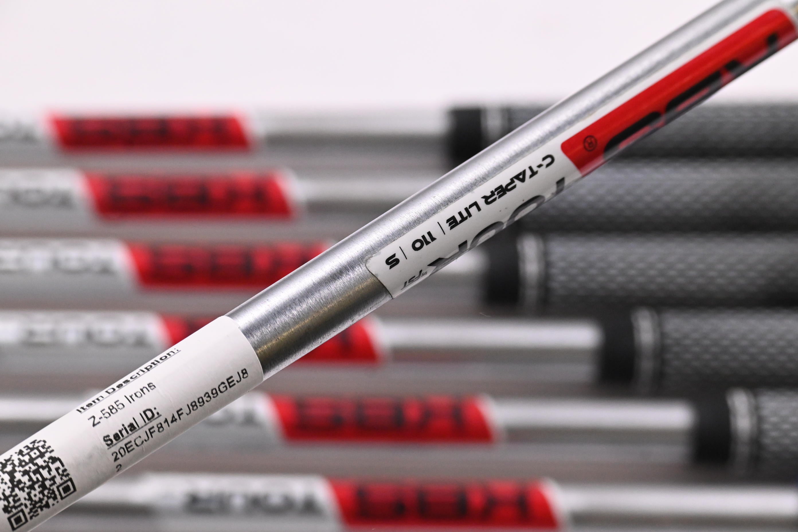 Srixon Z-585/Z-785 Irons / 4-PW / Stiff Flex KBS Tour C-Taper Lite 110 Shafts