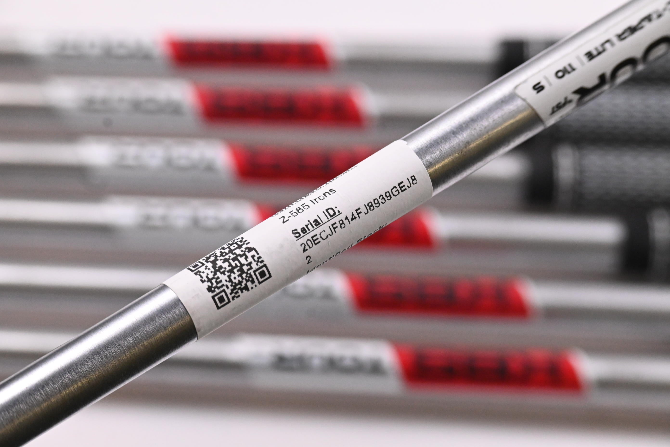 Srixon Z-585/Z-785 Irons / 4-PW / Stiff Flex KBS Tour C-Taper Lite 110 Shafts