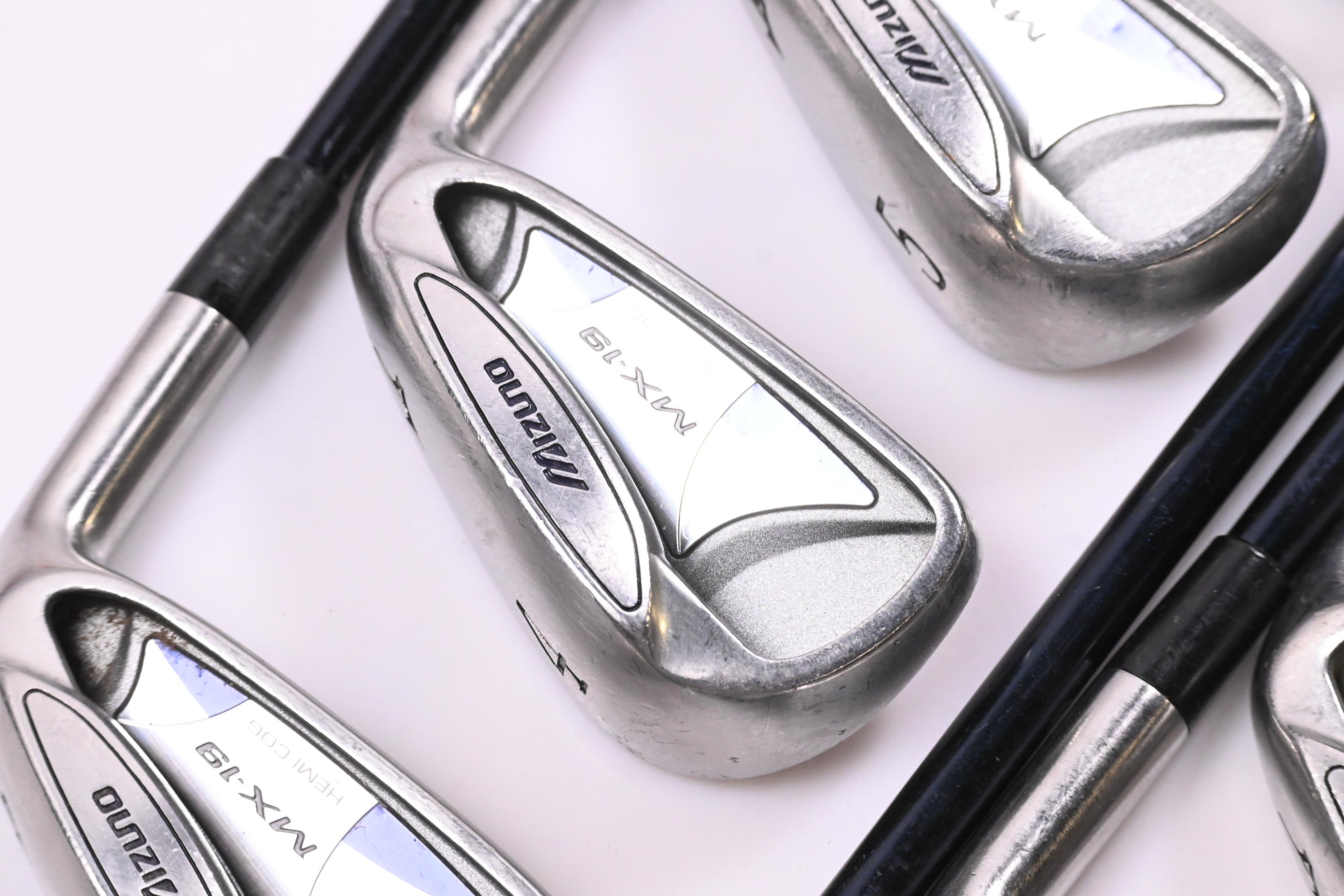 Mizuno MX-19 Irons / 3-PW+SW / Regular Flex Mizuno Exsar IS2 Shafts