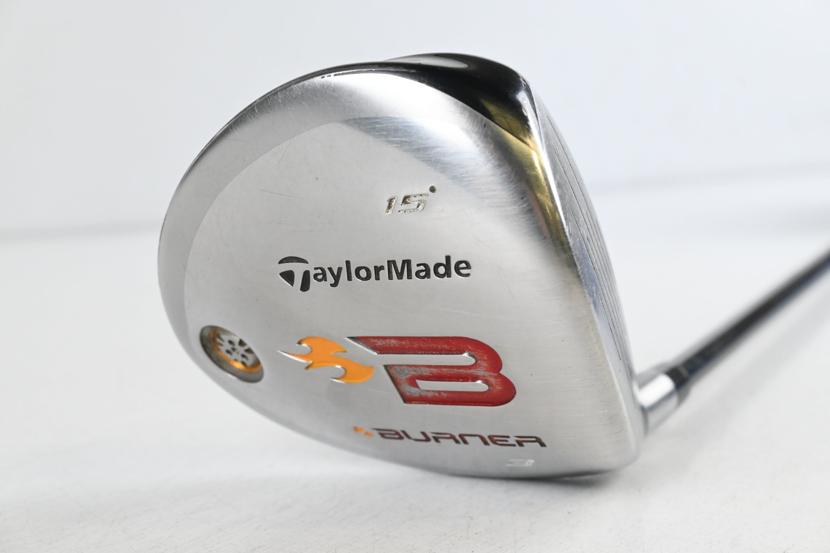 Taylormade Burner 2008 #3 Wood / 15 Degree / Regular Flex Taylormade REAX 49