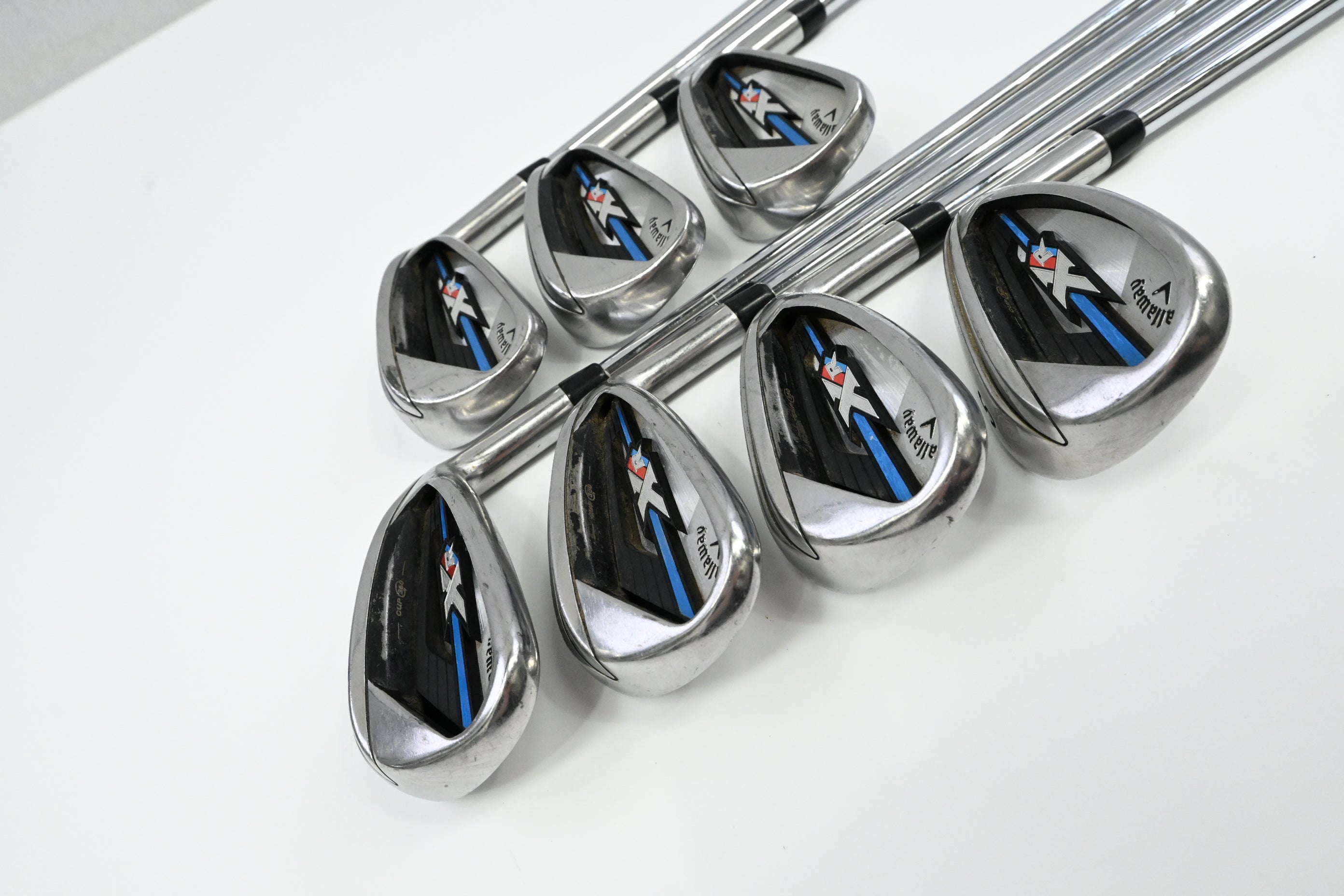 Callaway XR Irons / 5-PW+SW / Regular Flex SpeedStep 80 Shafts