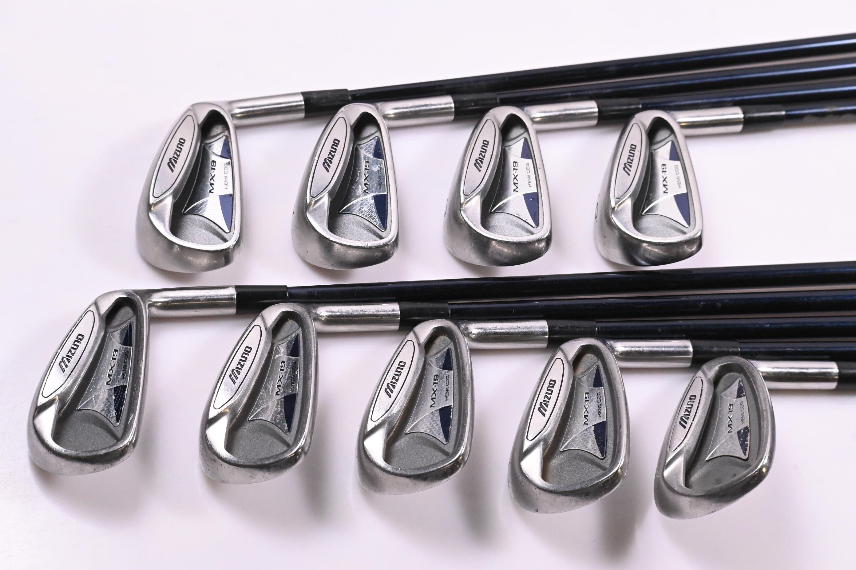 Mizuno MX-19 Irons / 3-PW+SW / Regular Flex Mizuno Exsar IS2 Shafts