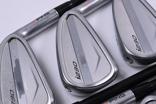 Ping i230 Irons / 4-PW / Orange Dot / Regular Flex Ping ALTA CB Black AWT Shafts