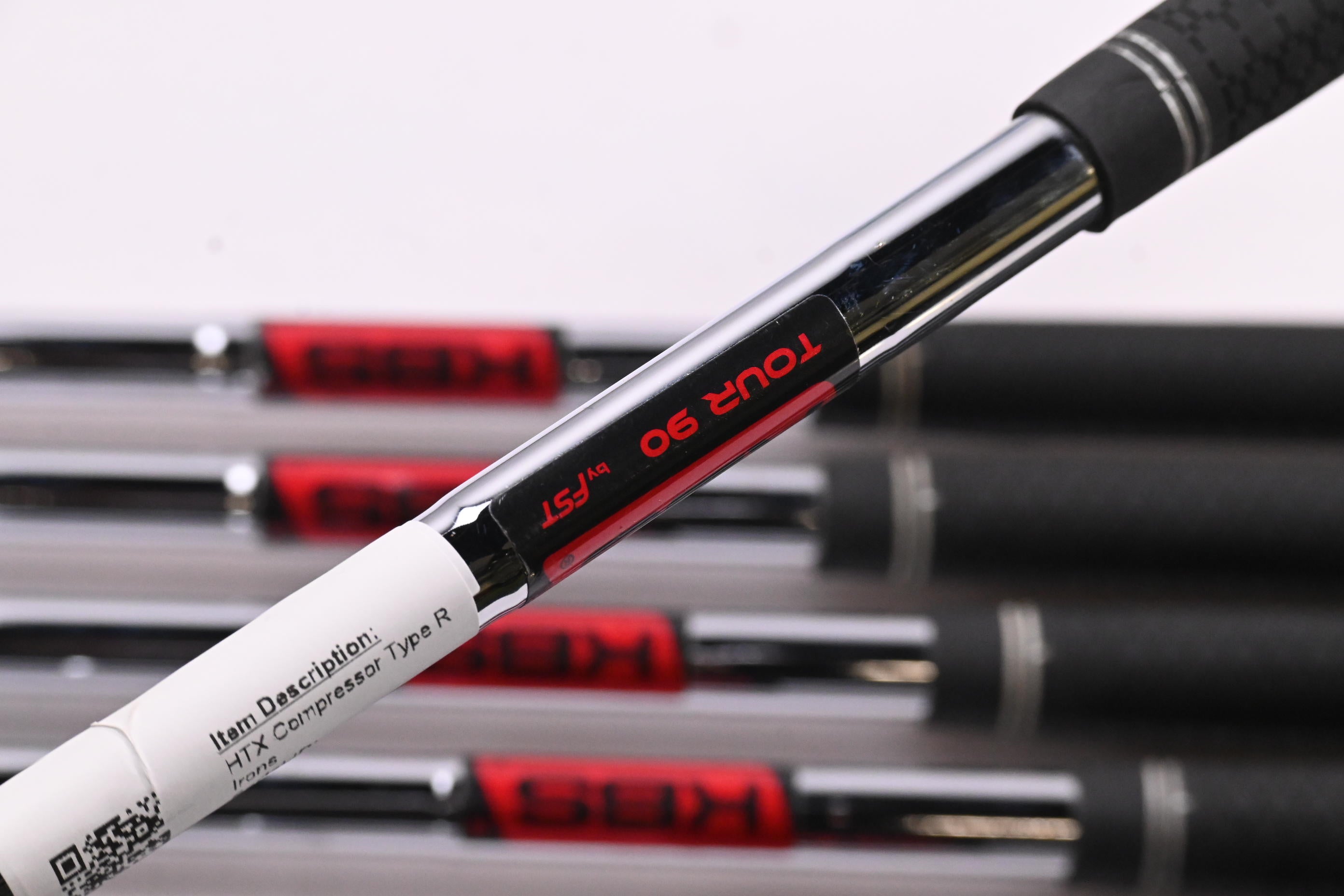 Benross HTX Compressor Type R Irons / 4-PW / Regular Flex KBS Tour 90 Shafts