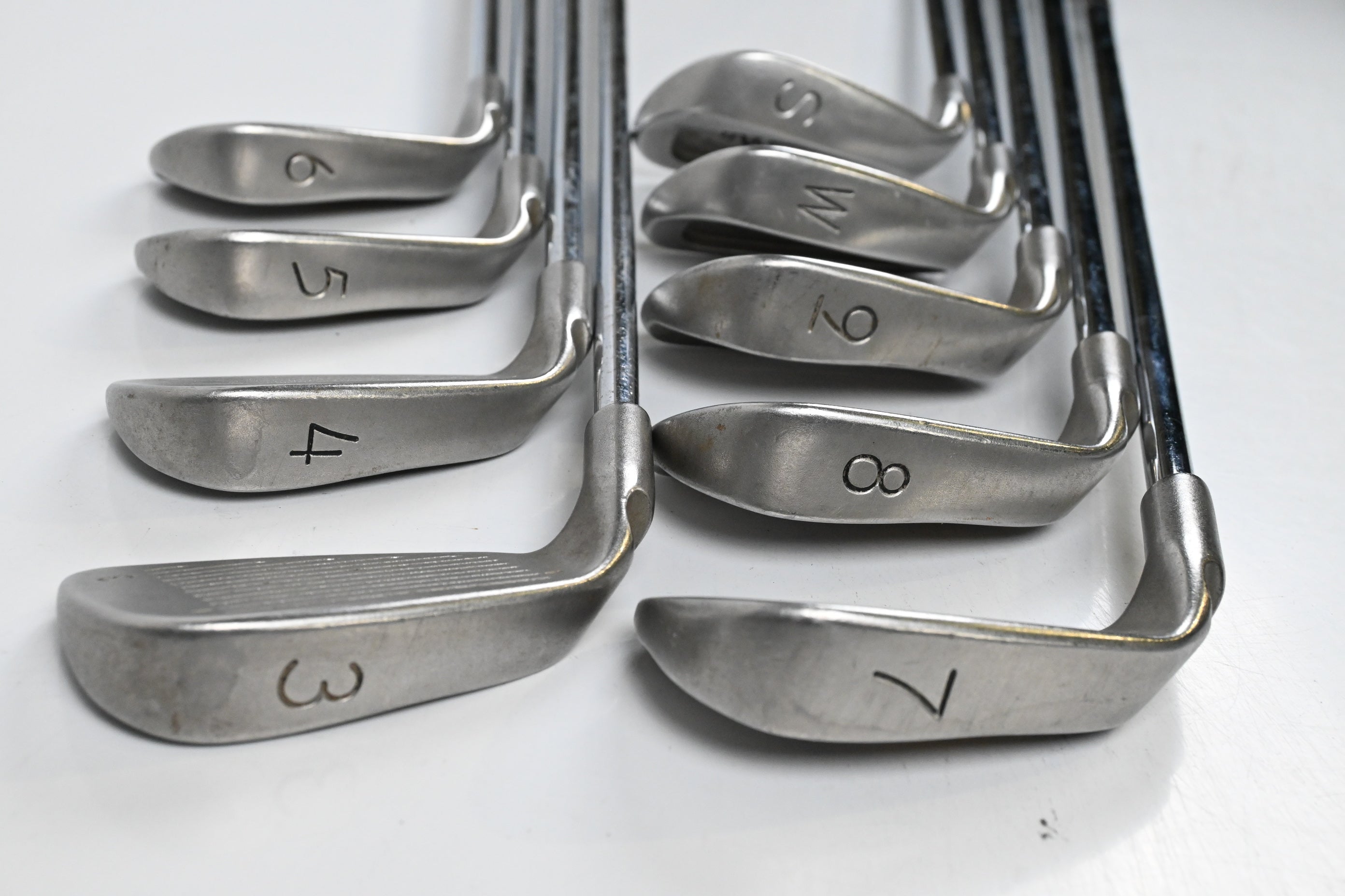 Ping i3 O-Size Irons / 3-PW+SW / Black Dot / Stiff Flex Ping Cushin JZ Shafts