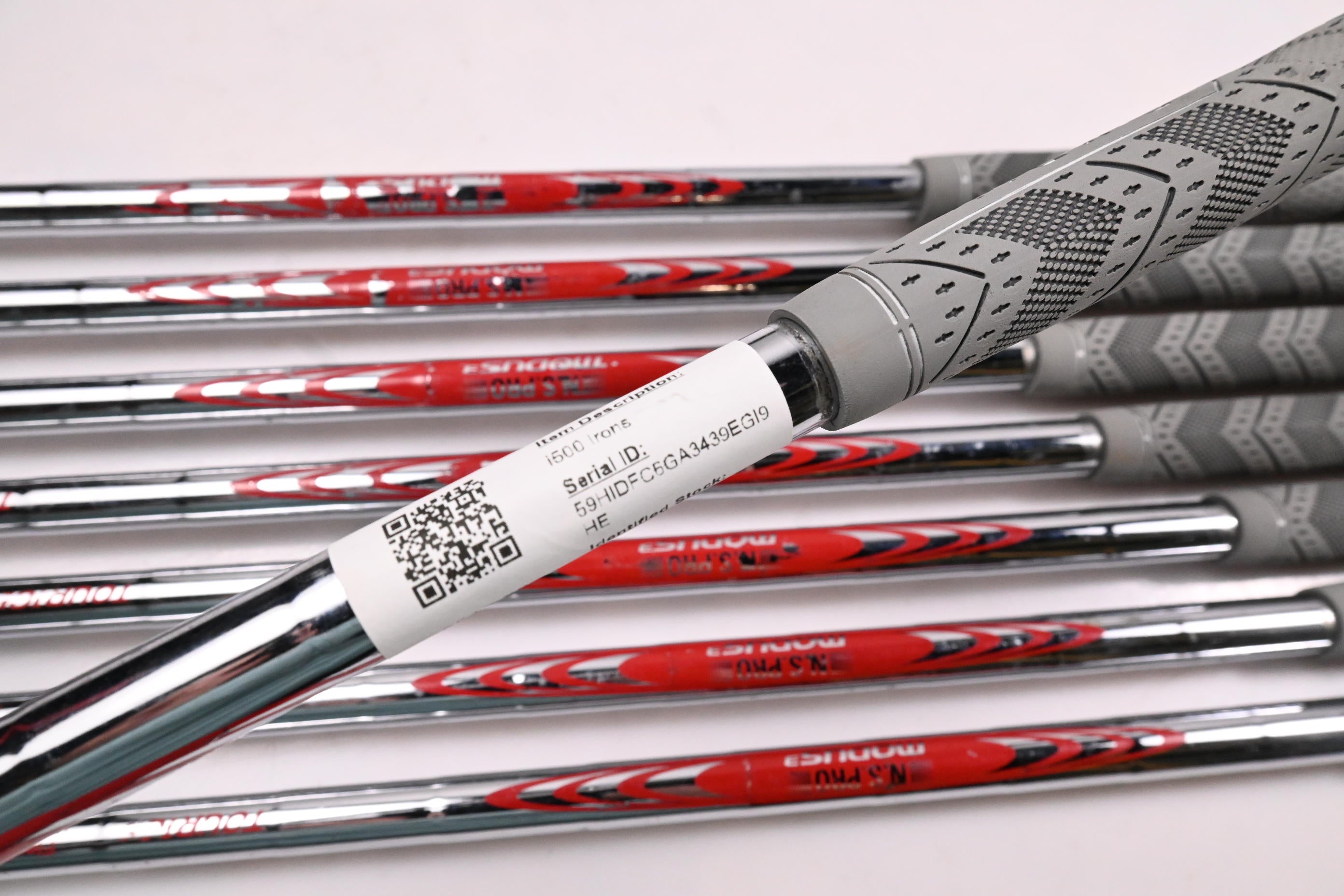 Ping i500 Irons / 3-PW / Red Dot / Stiff Flex N.S.Pro Modus3 Tour 105 Shafts