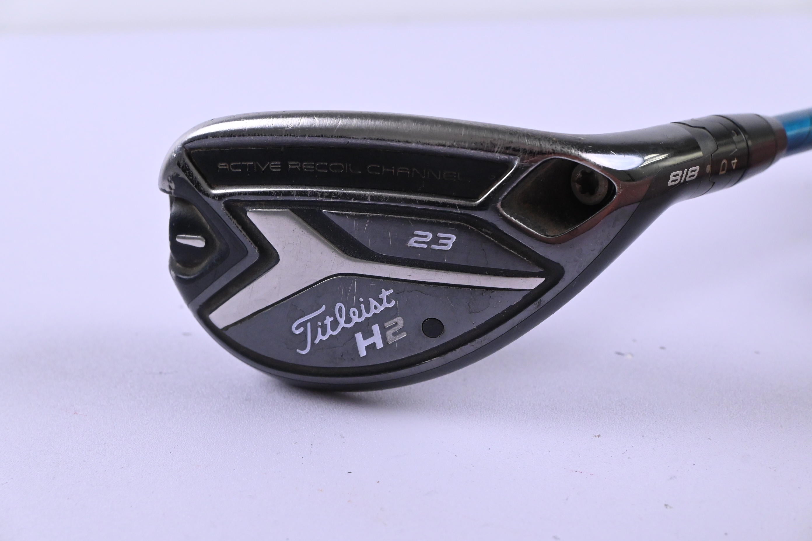 Titleist 818 H2 #4 Hybrid / 23 Degree / Regular Flex Project X EvenFlow 85 Shaft