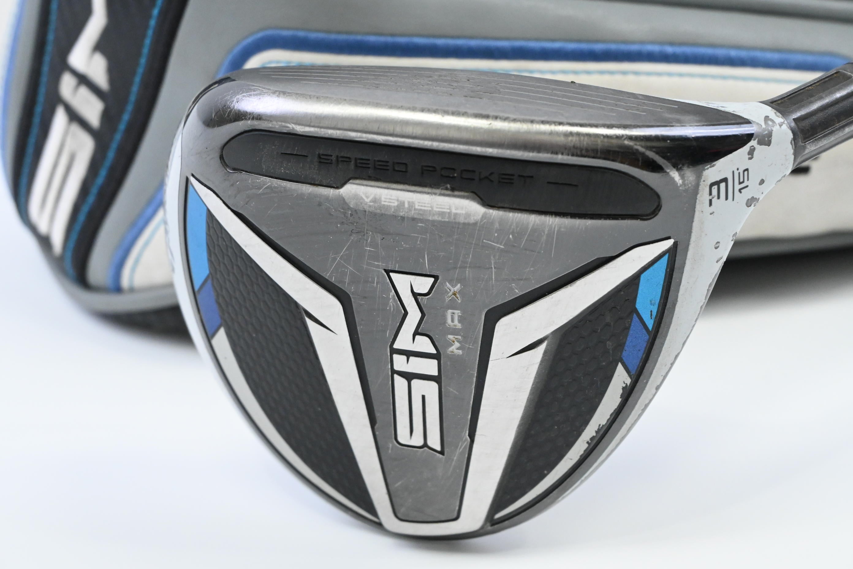 Taylormade SIM Max #3 Wood / 15 Degree / Regular Flex Fujikura Ventus Blue 5