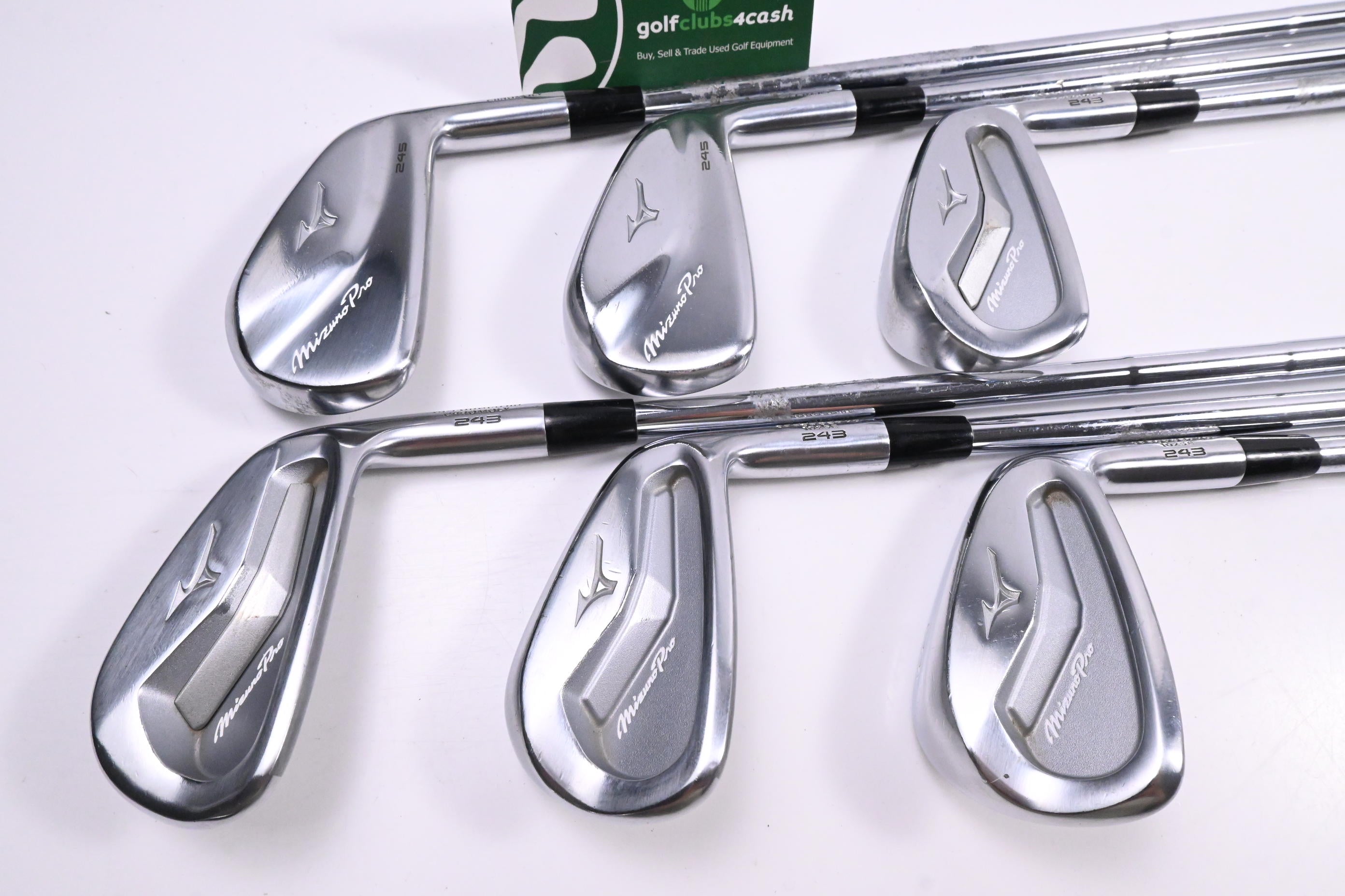 Mizuno Pro 243 Irons / 4-9i / X-Flex Dynamic Gold X100 Shafts