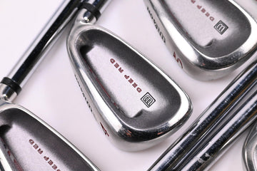 Wilson Deep Red Irons / 3-PW+SW / Regular Flex Wilson Fat Shafts