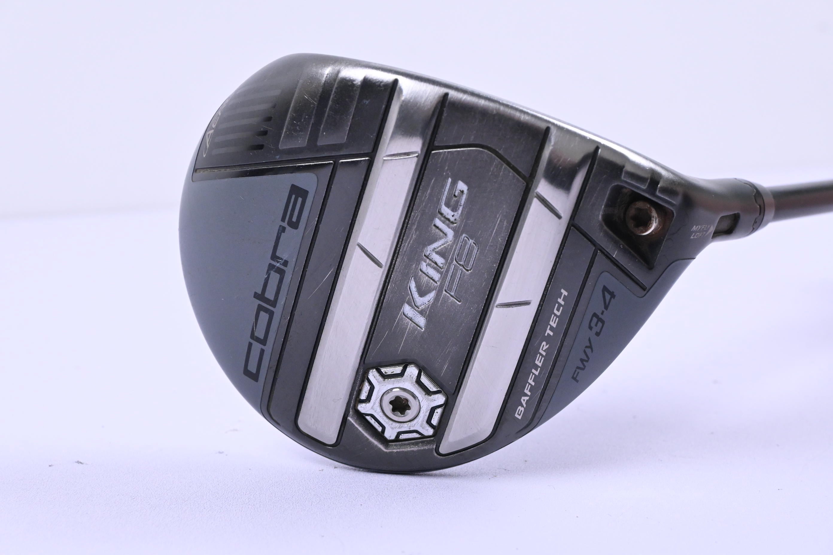 Cobra King F8 #3 Wood / 14.5 Degree / Stiff Flex Aldila NV Blue 70 Shaft