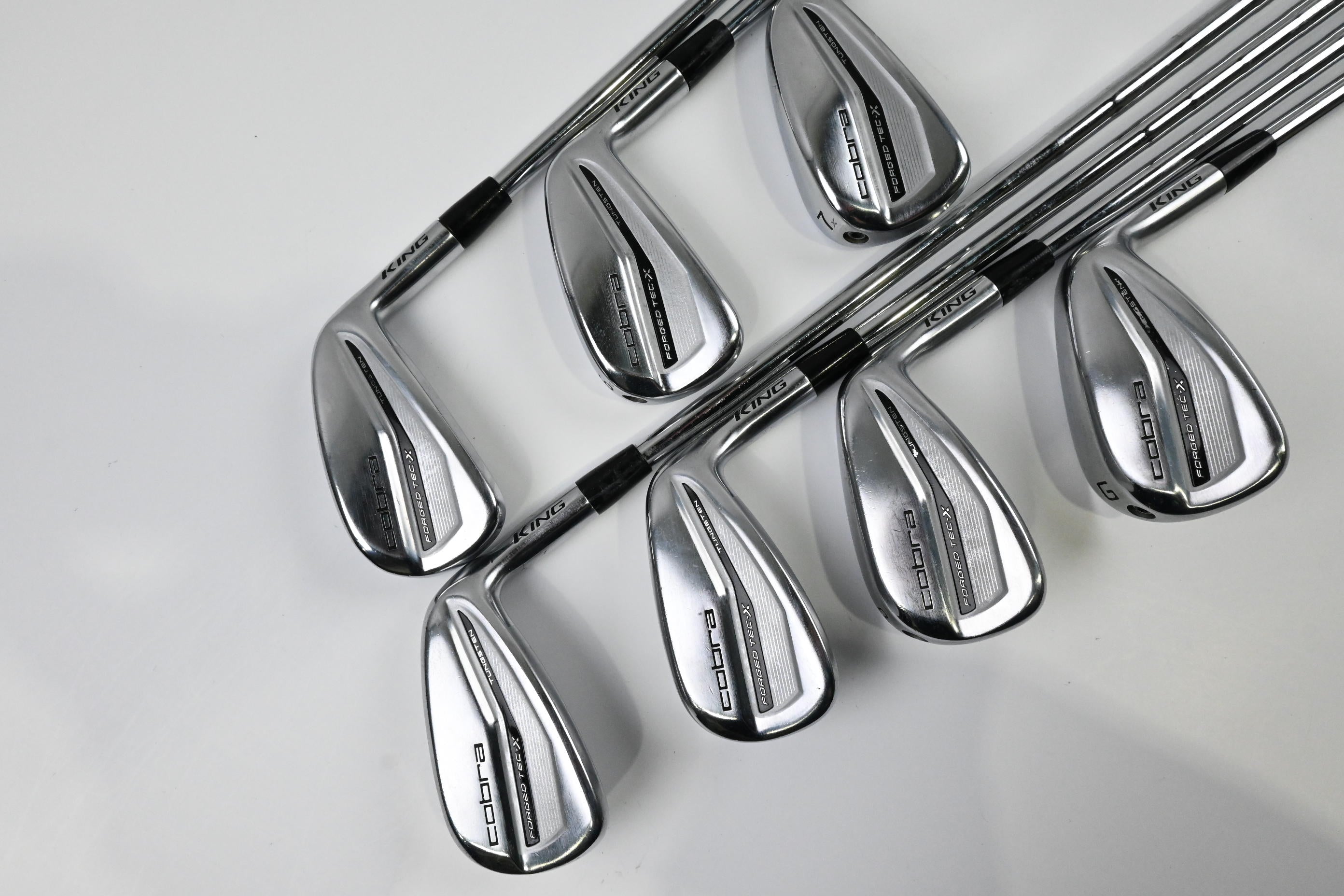Cobra 2022 King Tec-X Irons / 5-PW+GW / Stiff Flex KBS Tour 90 Shafts