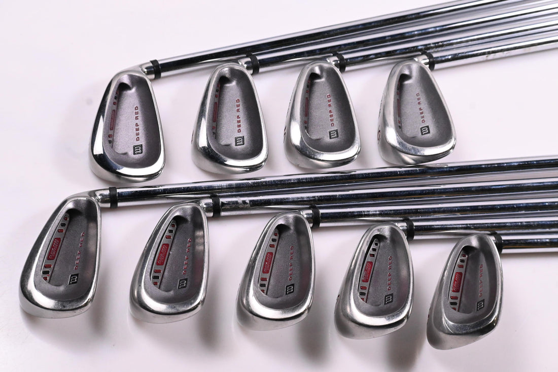 Wilson Deep Red Irons / 3-PW+SW / Regular Flex Wilson Fat Shafts