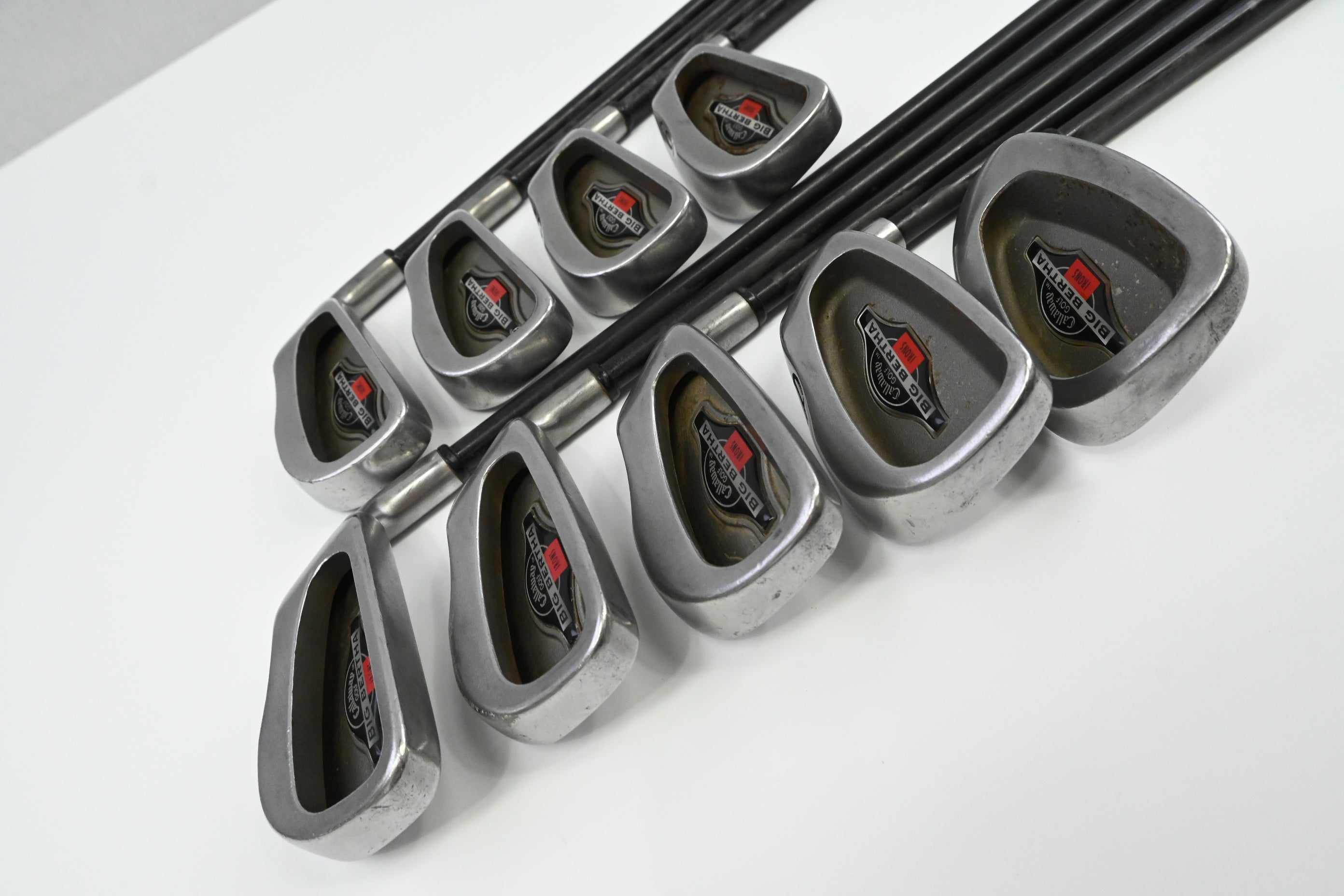 Callaway Big Bertha 1996 Irons / 3-PW+SW / Regular Flex Callaway RCH 96 Shafts