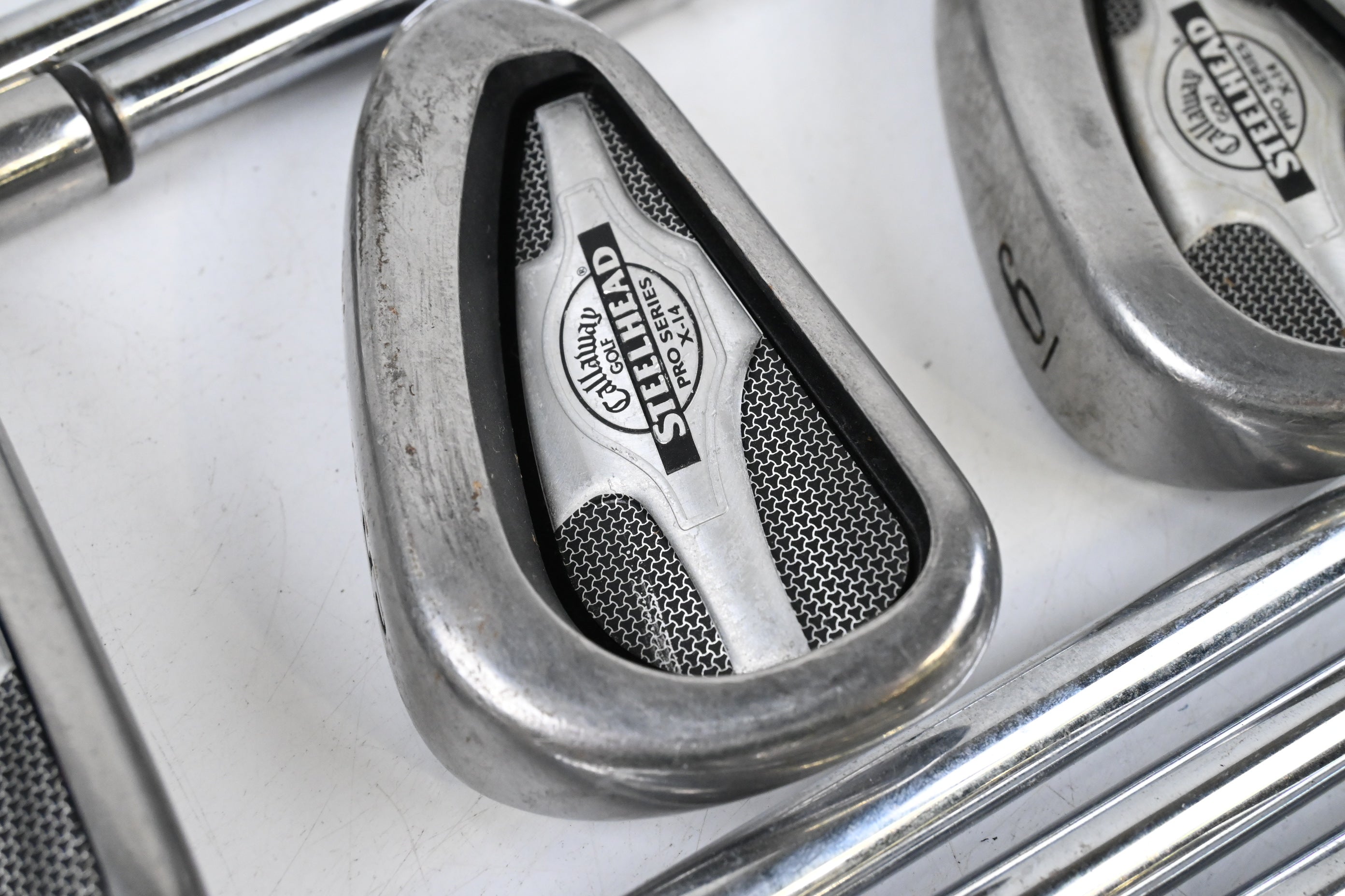 Callaway X-14 Pro Series Irons / 3-PW / Stiff Flex Callaway Steelhead Shafts