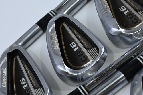 Cleveland CG16 Chrome Irons / 4-PW / Regular Flex Cleveland Traction 85 Shafts