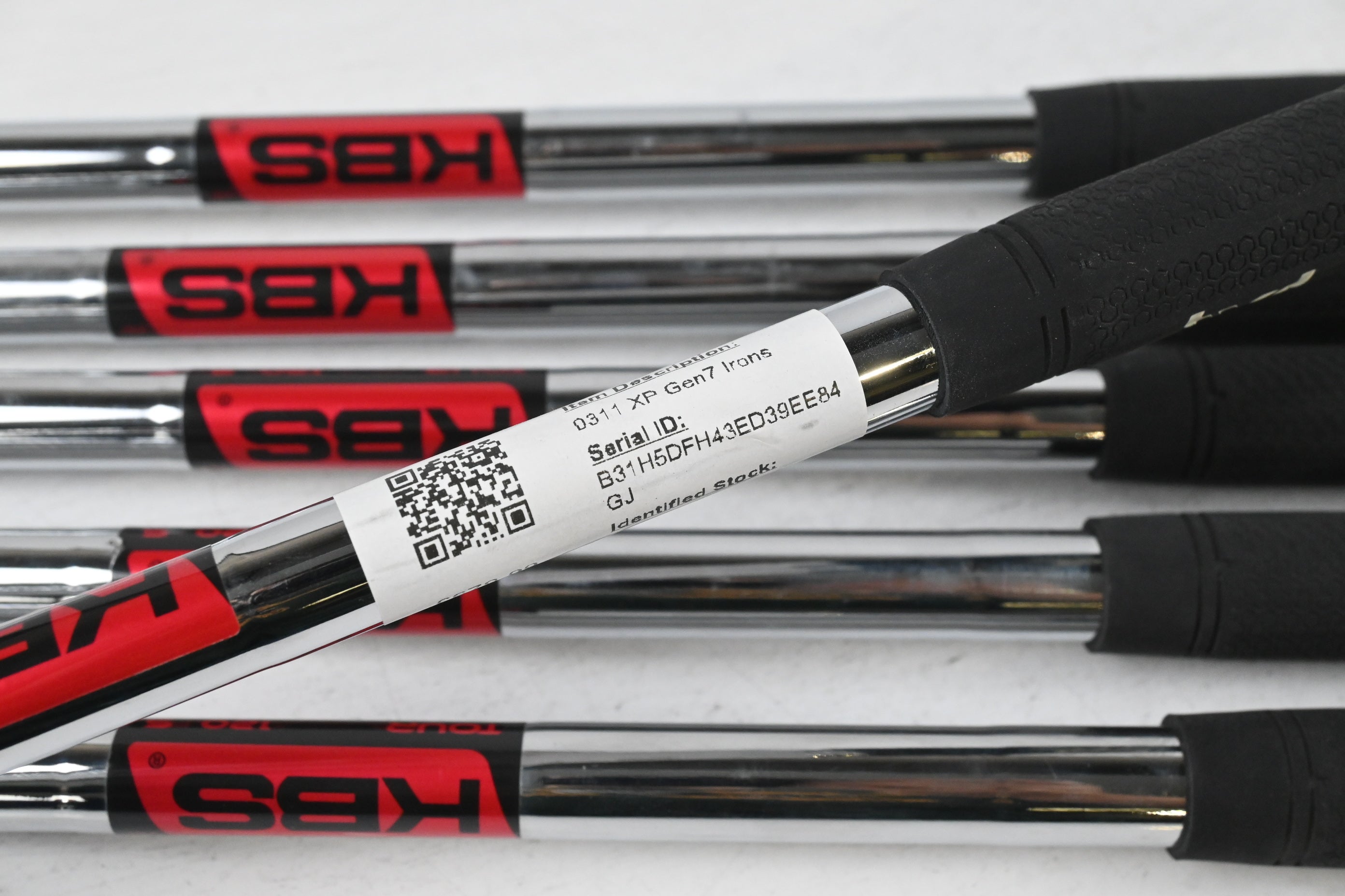 PXG 0311 XP Gen7 Irons / 5-PW / Stiff Flex KBS Tour 120 Shafts
