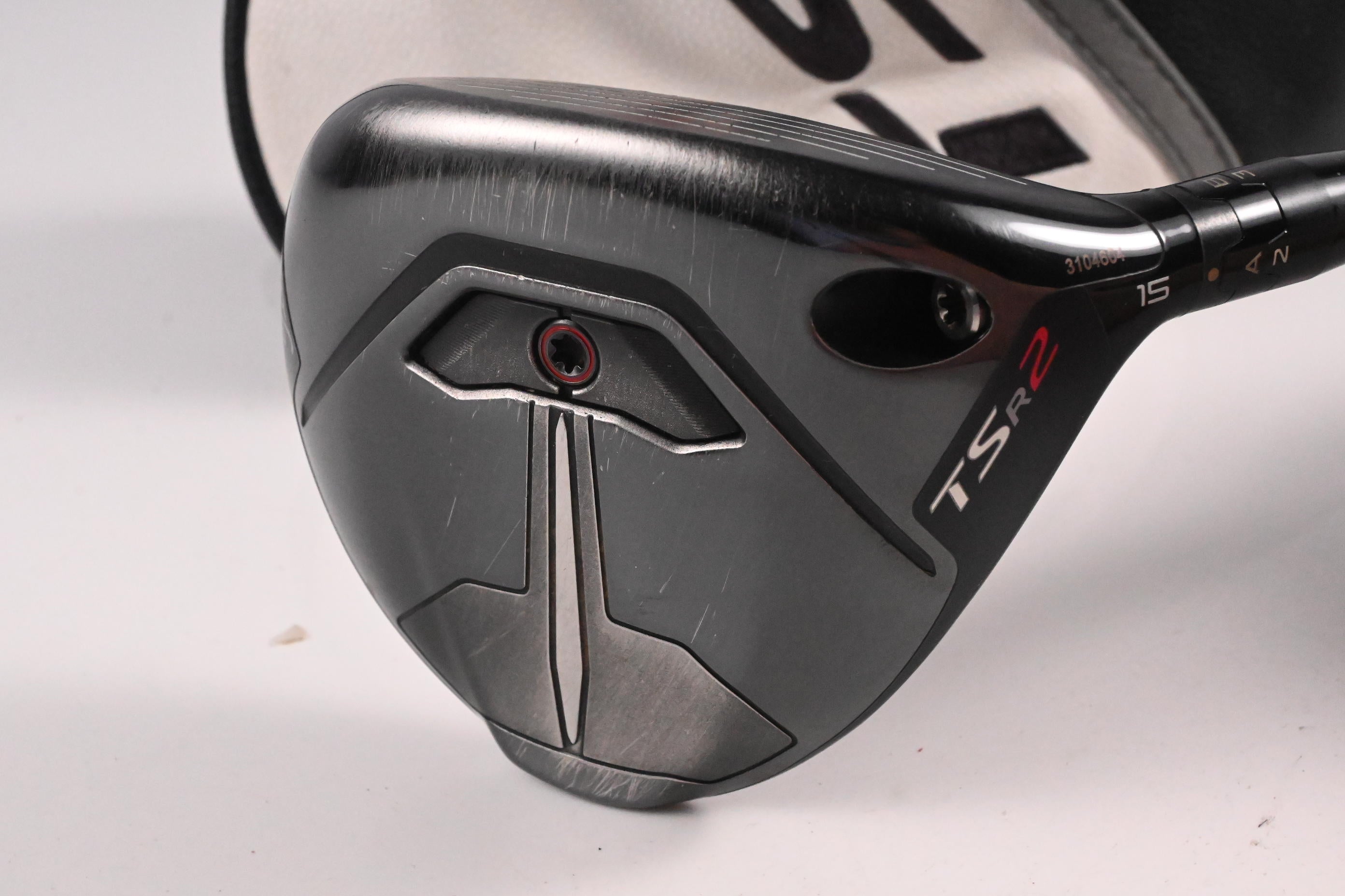 Titleist TSR2 #3 Wood / 15 Degree / Stiff Flex HZRDUS Black 70 Shaft