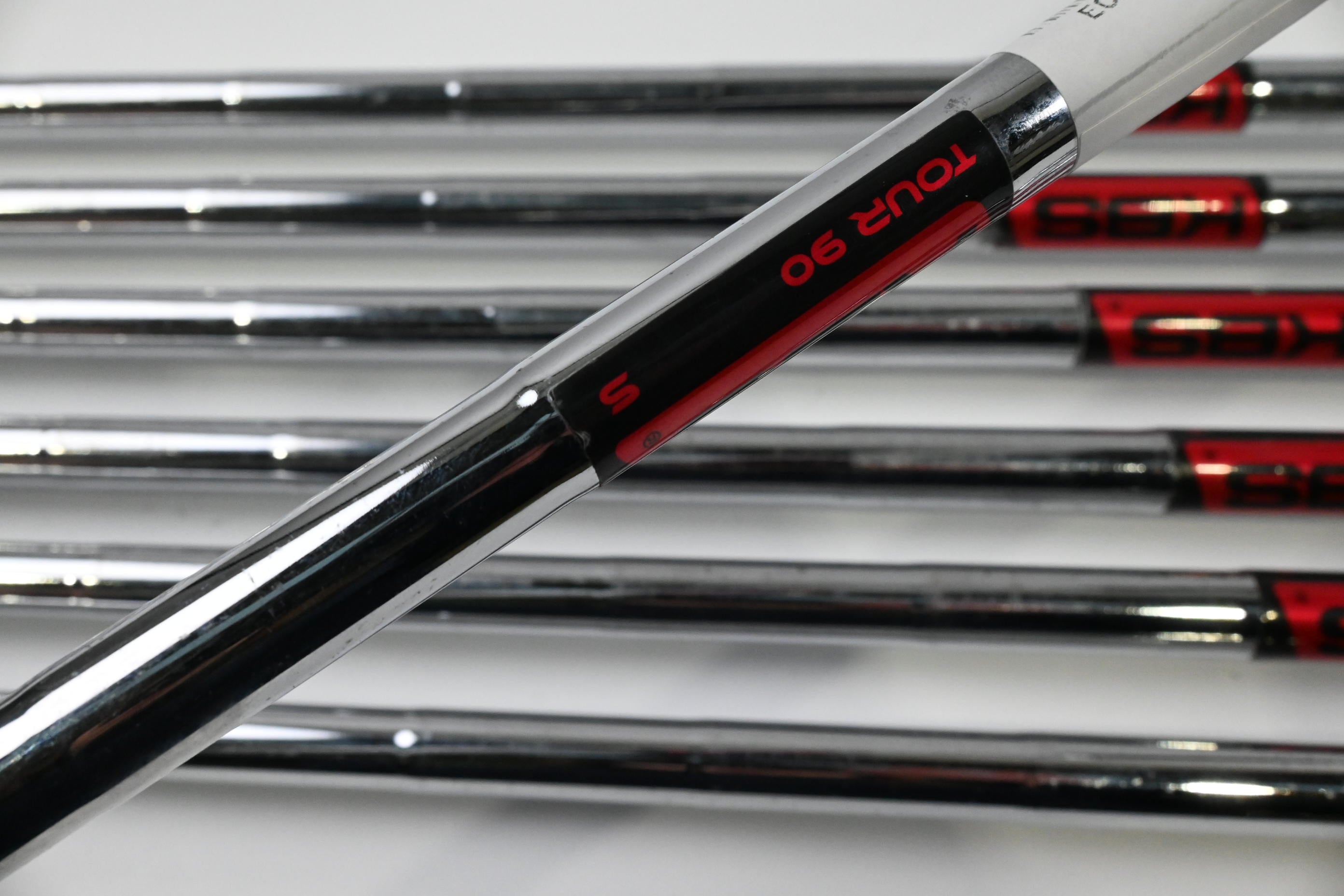 Cobra 2022 King Tec-X Irons / 5-PW+GW / Stiff Flex KBS Tour 90 Shafts