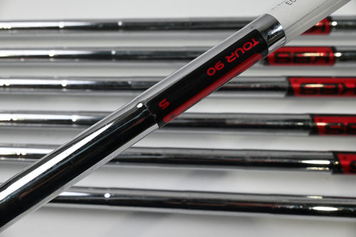Cobra 2022 King Tec-X Irons / 5-PW+GW / Stiff Flex KBS Tour 90 Shafts