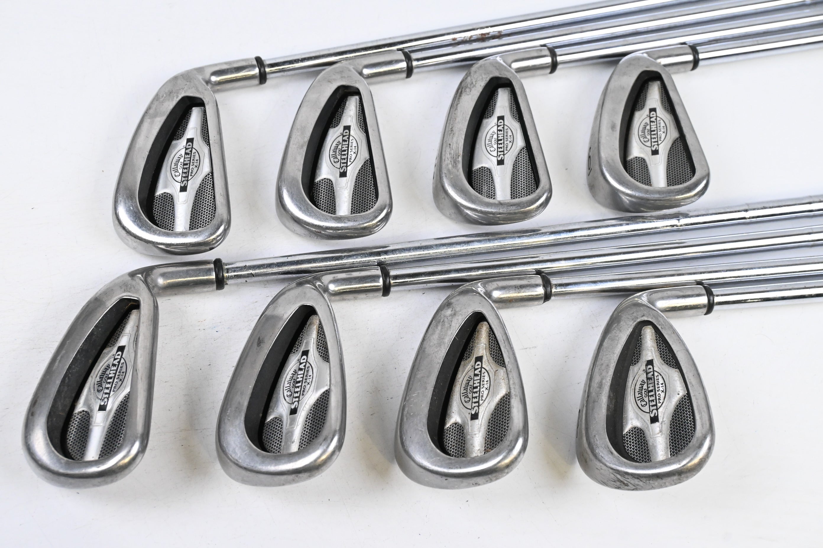 Callaway X-14 Pro Series Irons / 3-PW / Stiff Flex Callaway Steelhead Shafts