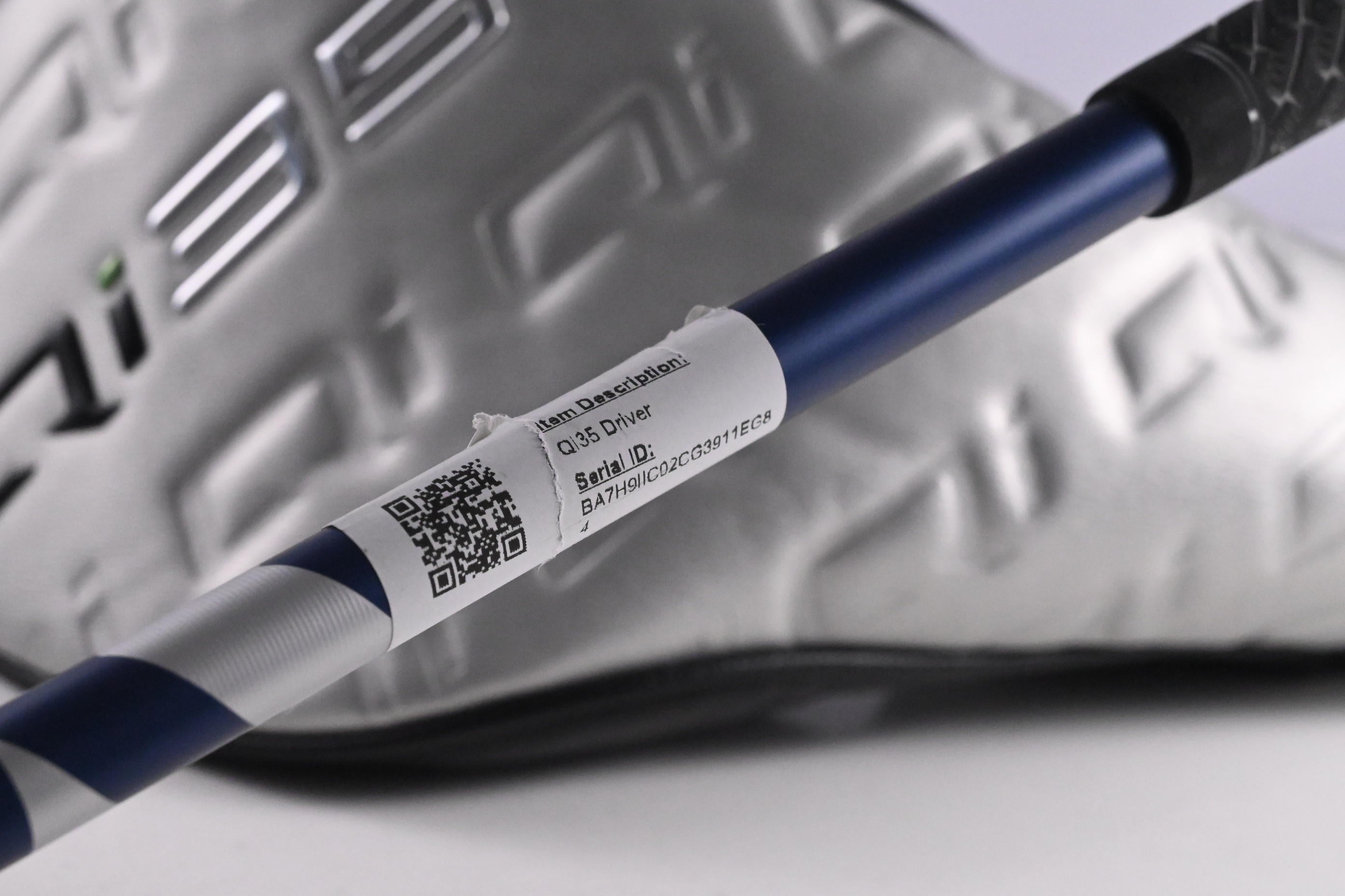 Left Hand Taylormade Qi35 Driver / 10.5 Degree / Regular Flex Ventus Blue 5