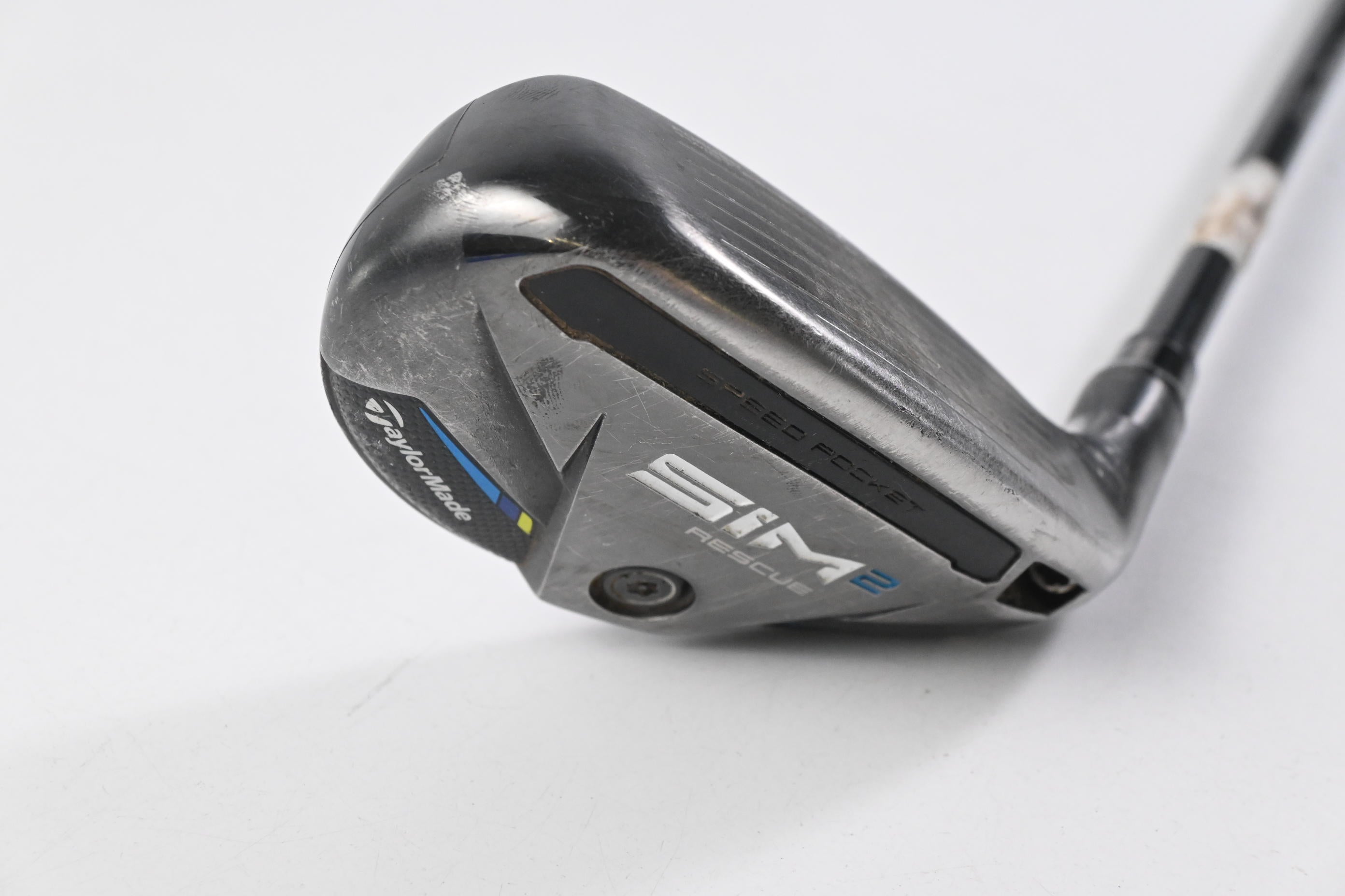 Taylormade SIM2 #3 Hybrid / 19.5 Degree / Stiff Flex HZRDUS Smoke Black RDX 80