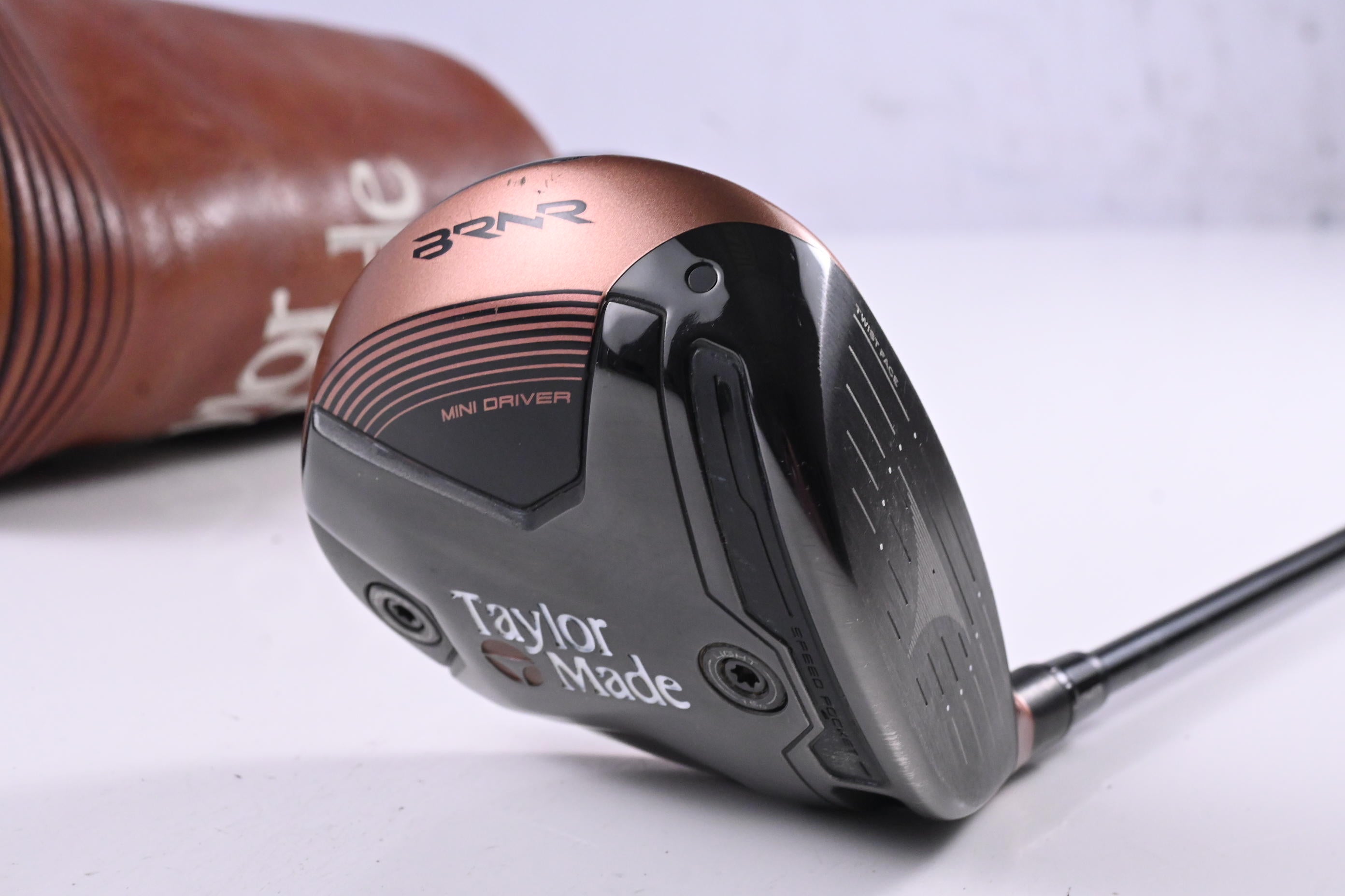 Taylormade BRNR Copper Mini Driver / 11.5 Degree / Stiff Flex Fujikura Speeder 6