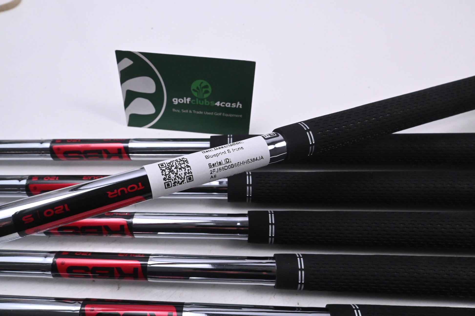 Ping Blueprint S Irons / 4-PW / Orange Dot / Stiff Flex KBS Tour 120 Shafts