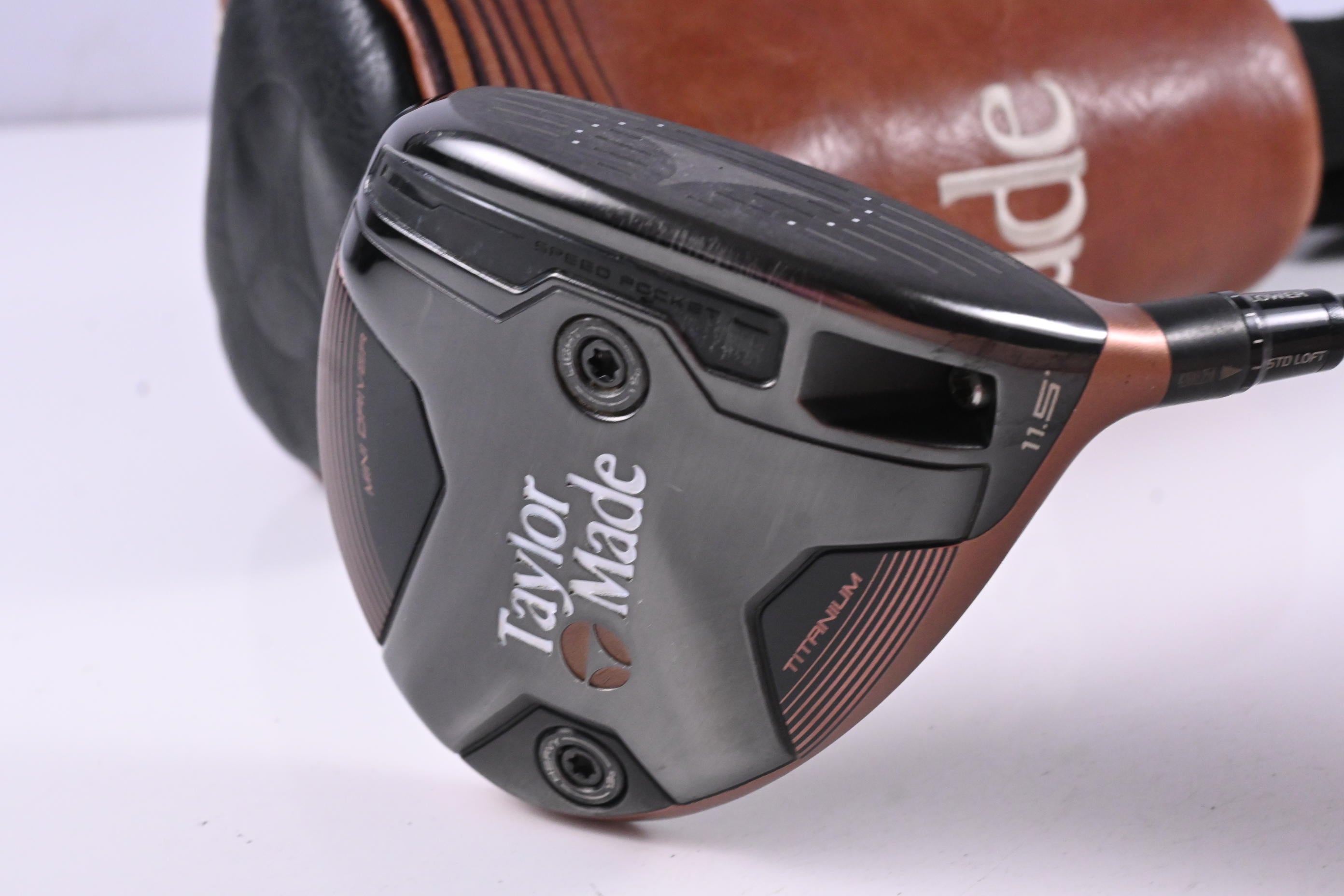 Taylormade BRNR Copper Mini Driver / 11.5 Degree / Stiff Flex Fujikura Speeder 6