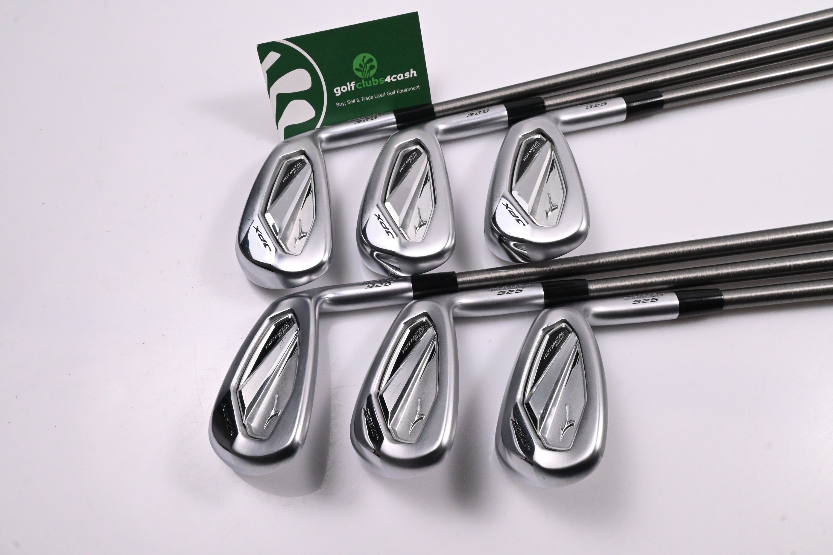 Mizuno JPX 925 Hot Metal Pro Irons / 6-PW+GW / Regular Flex SteelFiber i95