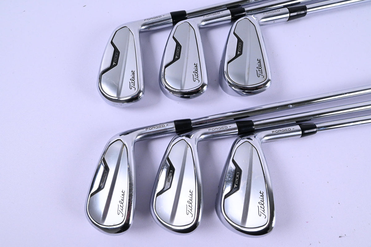 Titleist T200 2021 Irons / 5-PW / Regular Flex True Temper AMT R300 Shafts