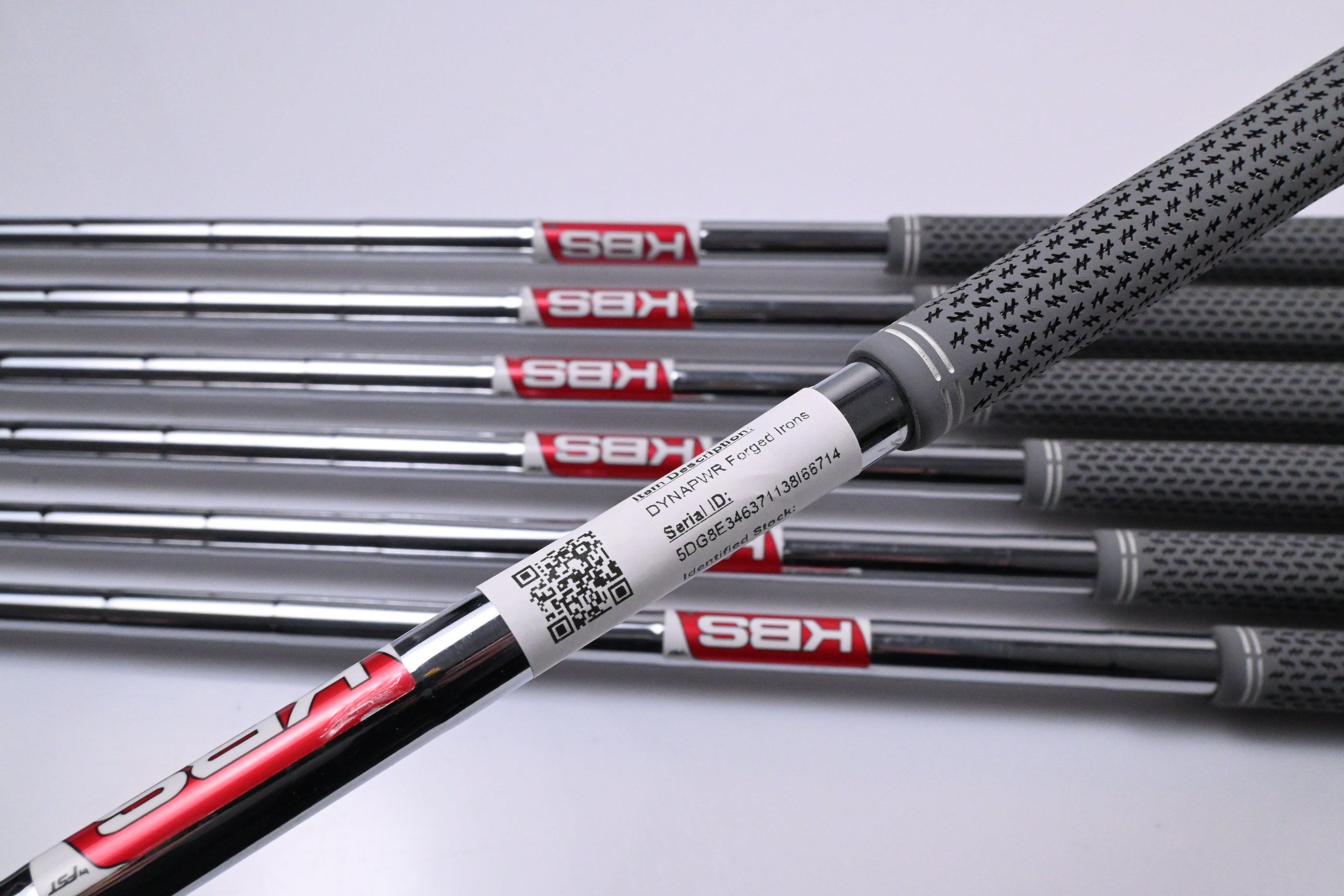 Wilson DYNAPWR Forged Irons / 5-PW+GW / Stiff Flex KBS Tour Lite Shafts
