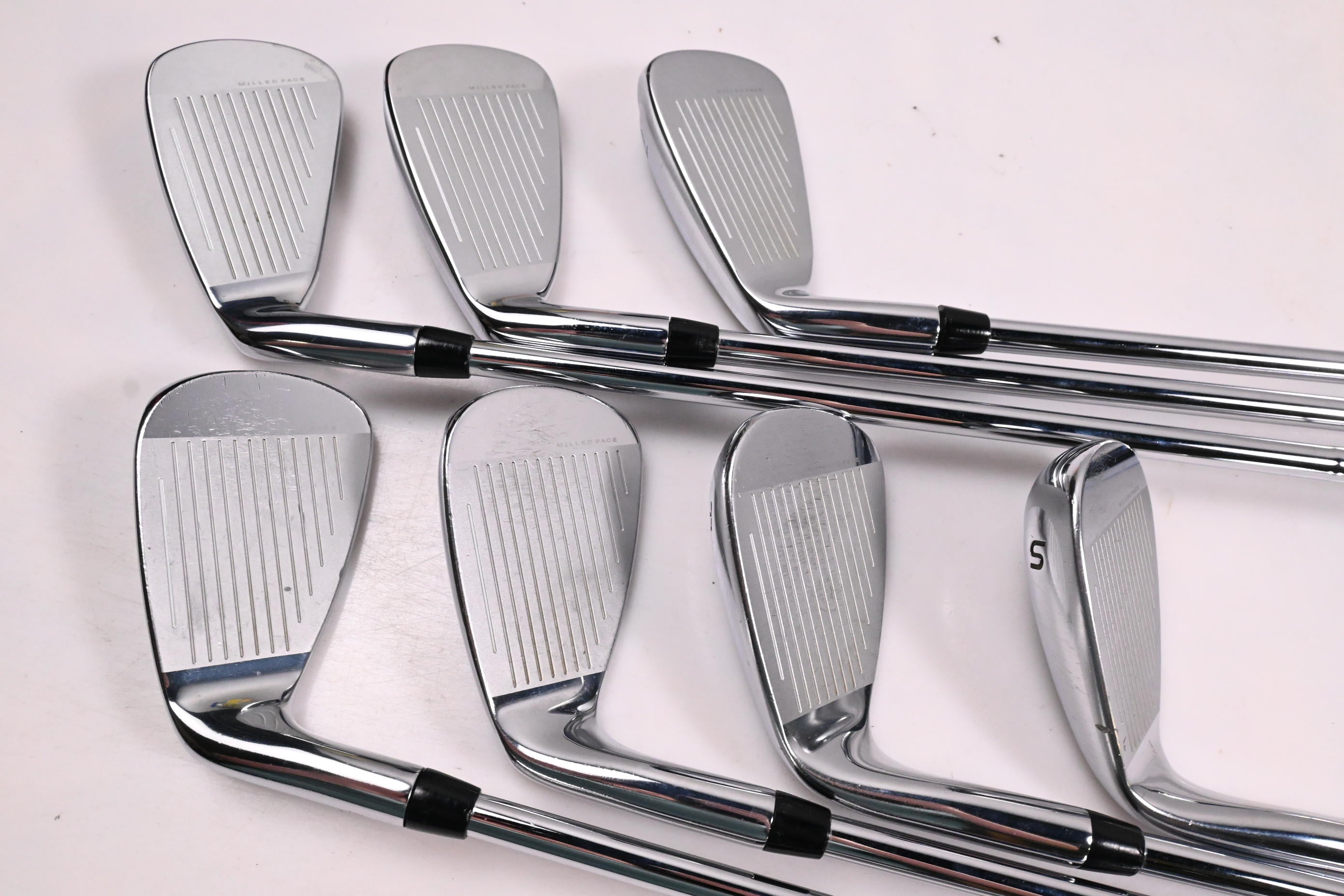Cobra King F9 Irons / 5-PW+SW / Regular Flex KBS Tour 90 Shafts