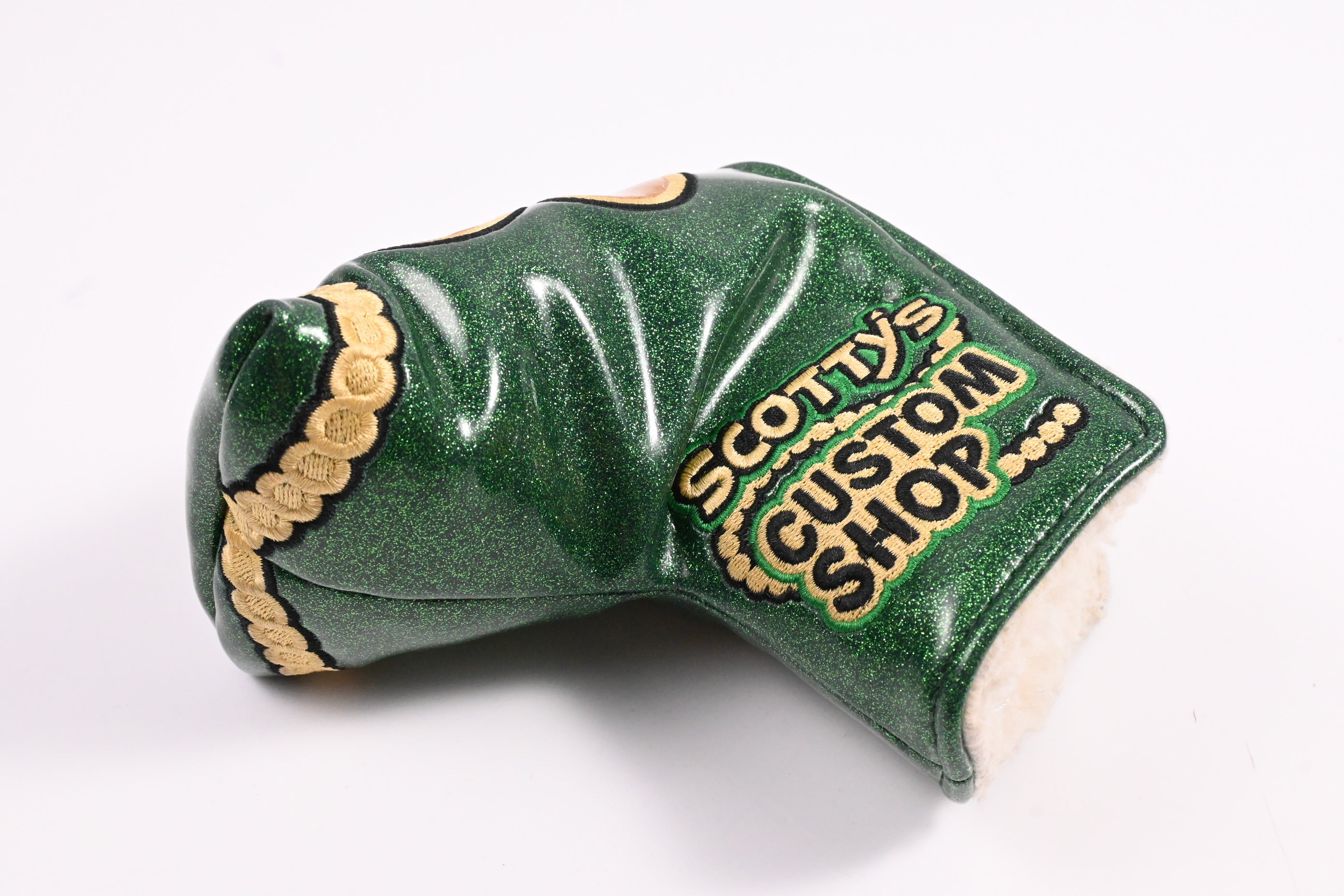 Scotty Cameron Cash is King / Putter Headcover / Mid-Mallet / Green & Gold