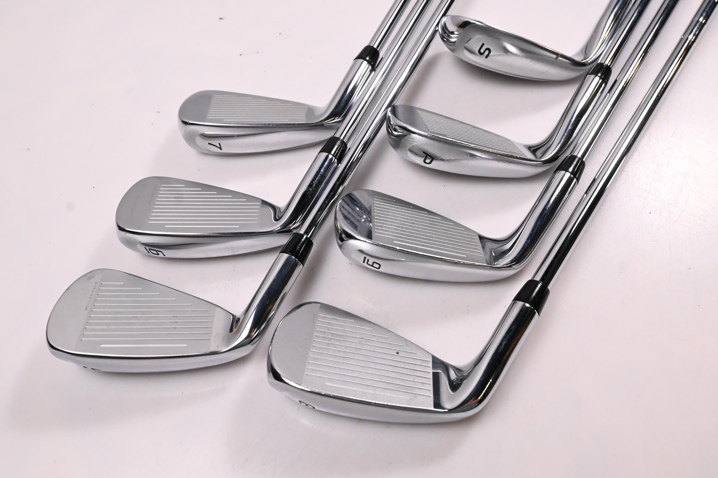 Cobra King F9 Irons / 5-PW+SW / Regular Flex KBS Tour 90 Shafts