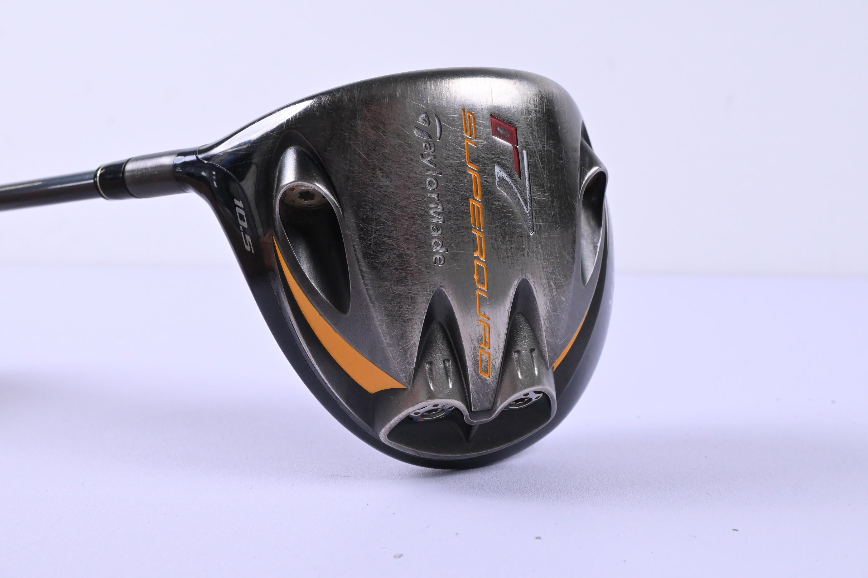 Left Hand Taylormade R7 Superquad Driver / 10.5 Degree / Regular Flex REAX 65