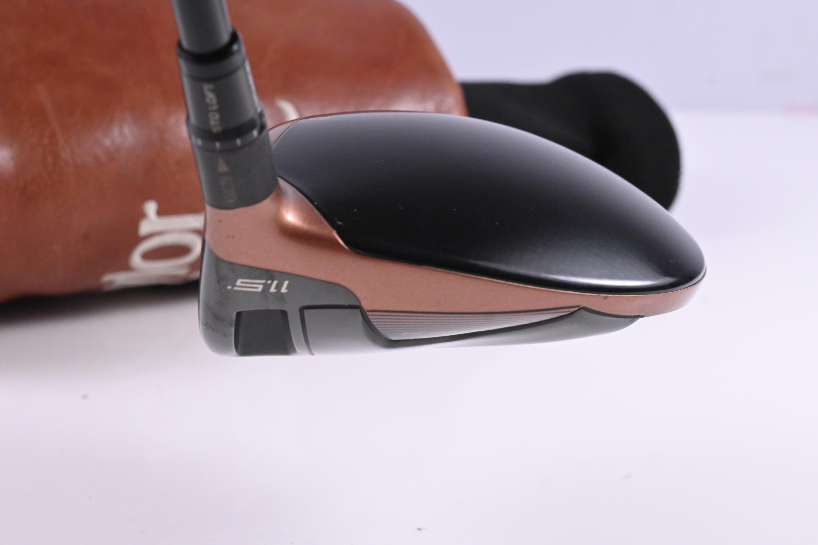 Taylormade BRNR Copper Mini Driver / 11.5 Degree / Stiff Flex Fujikura Speeder 6