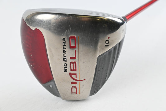 Callaway Big Bertha Diablo Driver / 10 Degree / Regular Flex Aldila DVS 65 Shaft