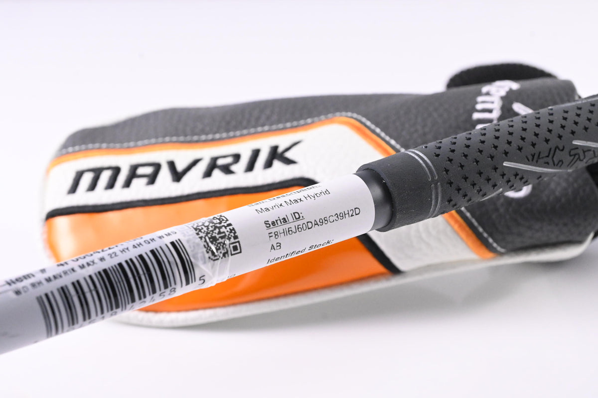 Ladies Callaway Mavrik Max #4 Hybrid / 24 Degree / Ladies Flex Catalyst 45 Shaft